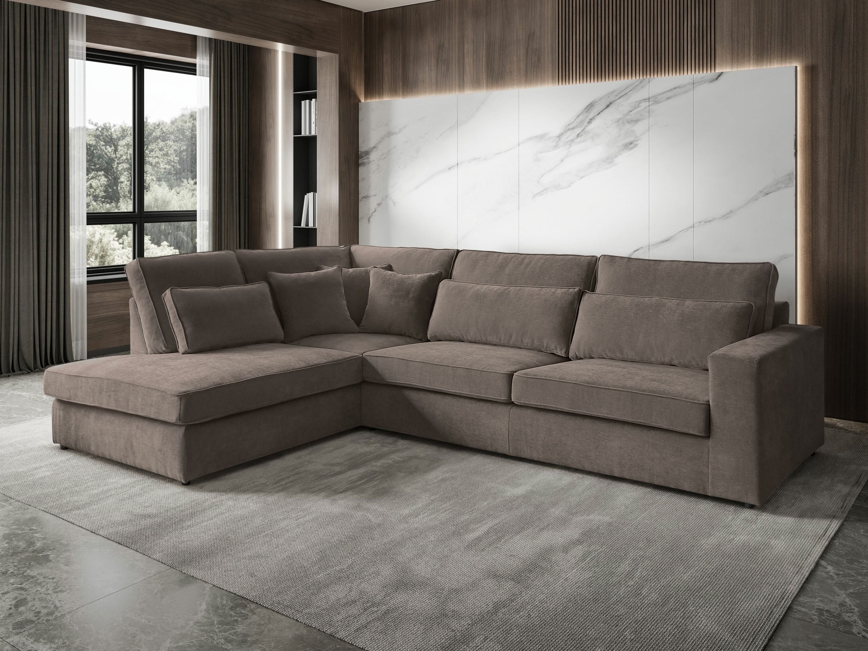 Corner sofa Margate 122 (Sereno 684)