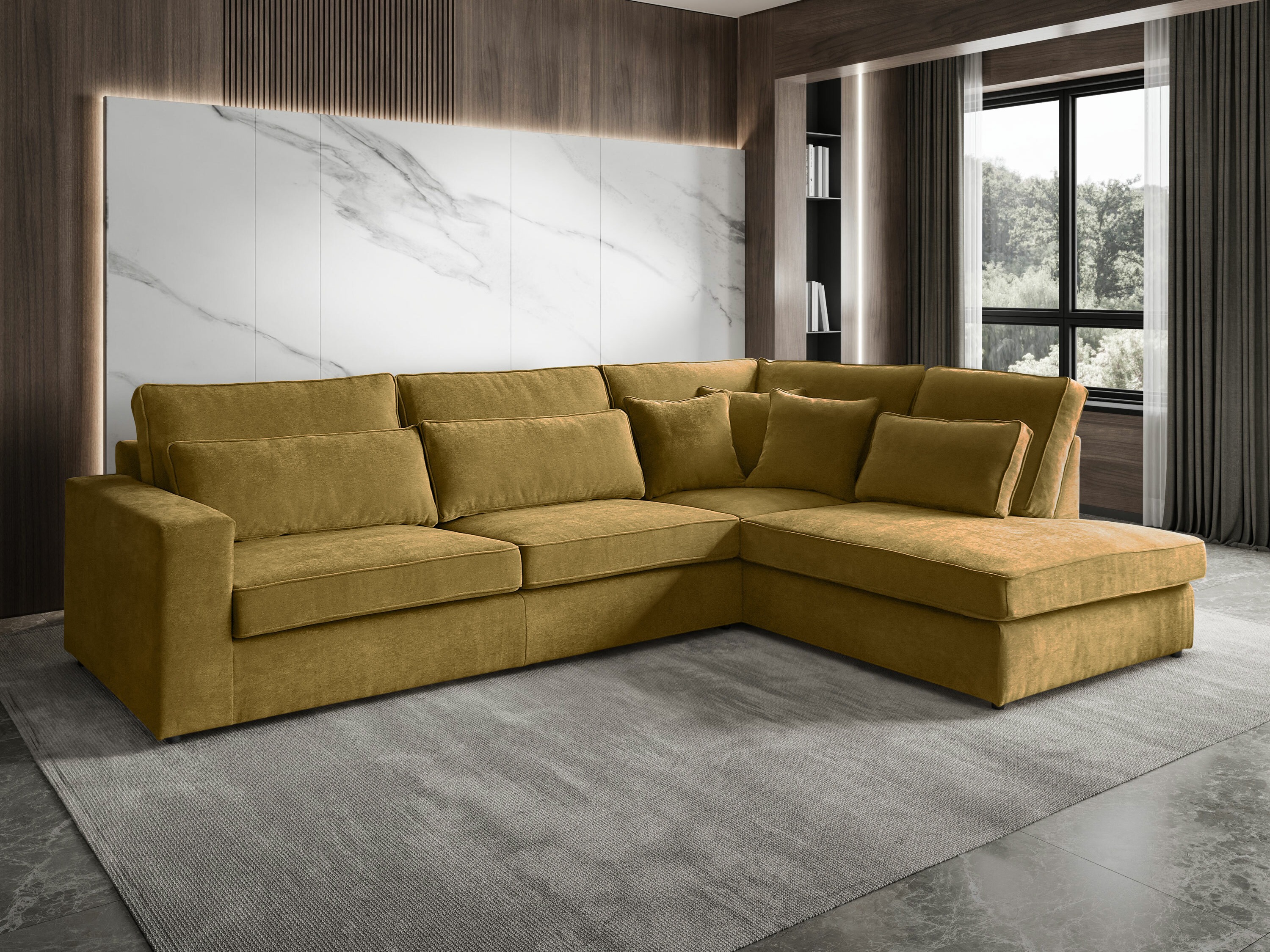 Corner sofa Margate 122 (Sereno 689)