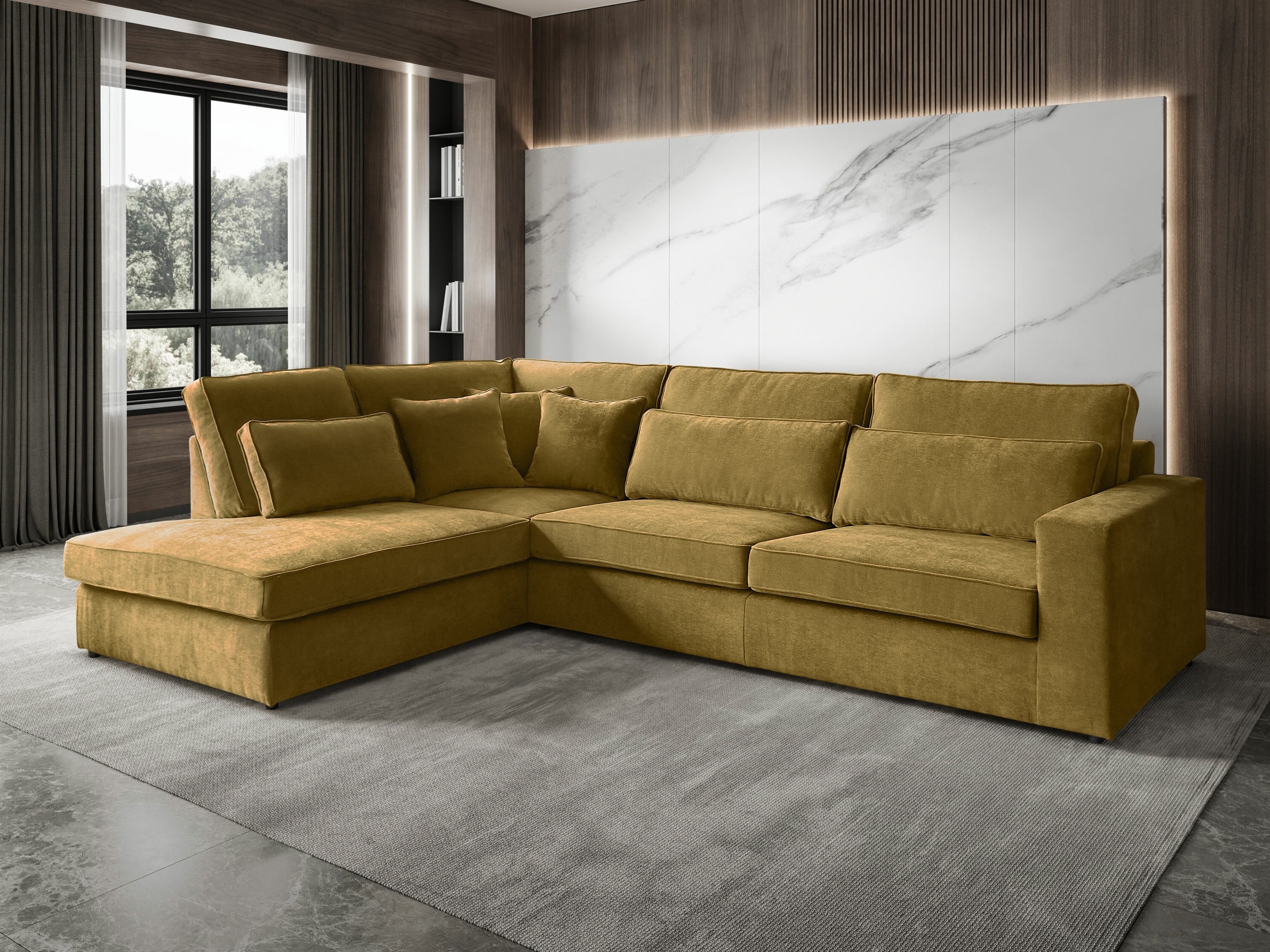 Corner sofa Margate 122 (Sereno 689)
