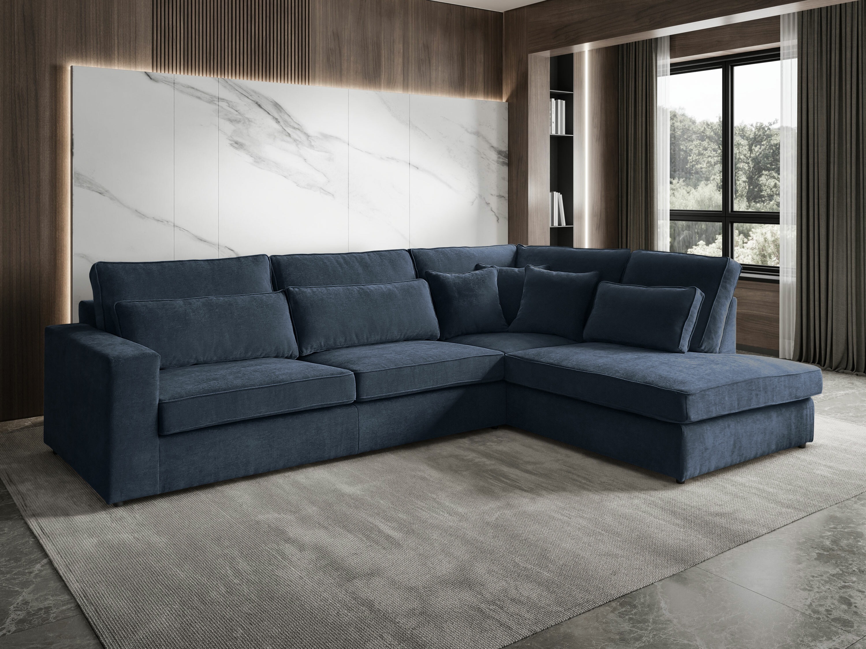 Corner sofa Margate 122 (Sereno 691)