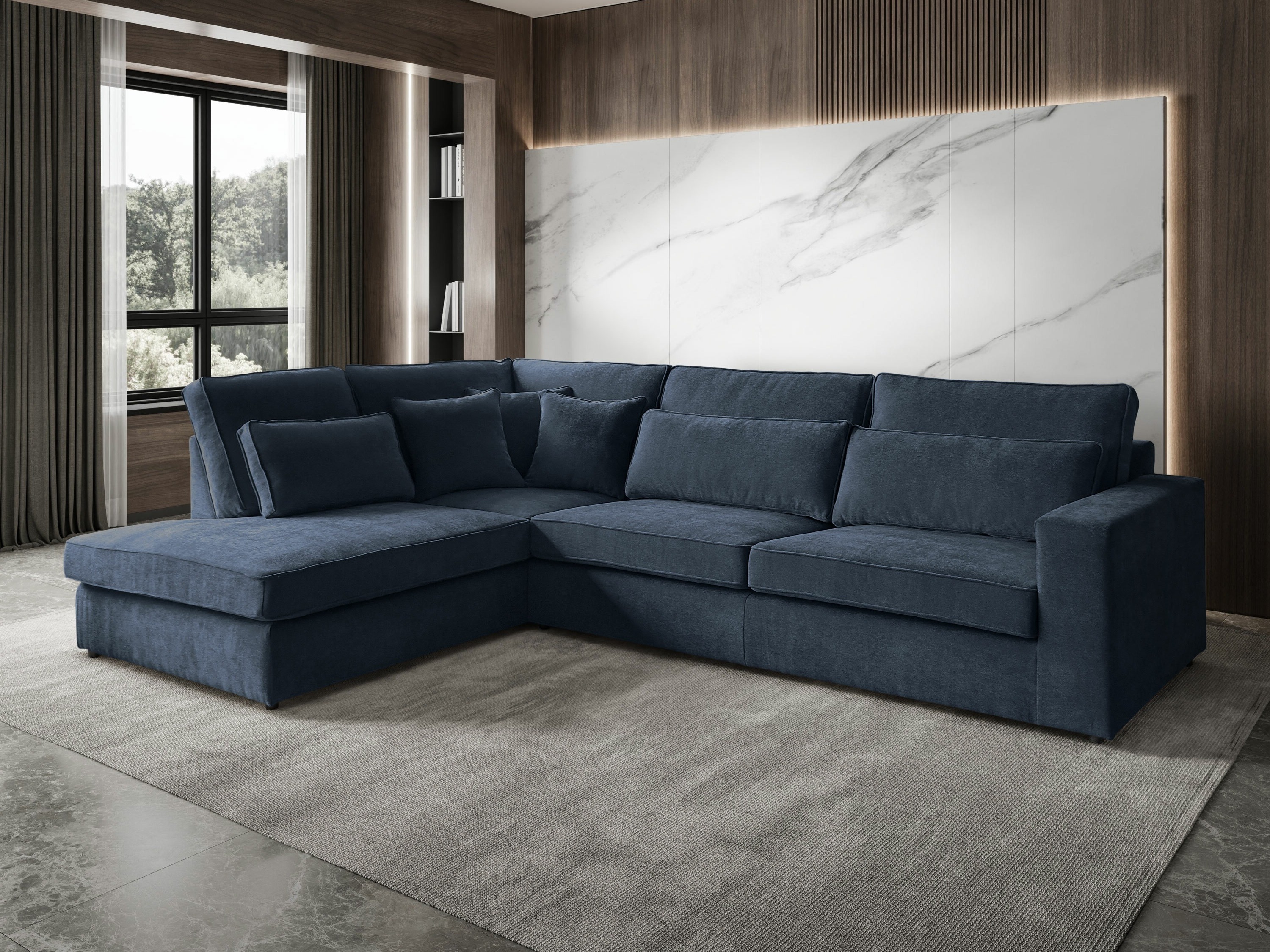 Corner sofa Margate 122 (Sereno 691)