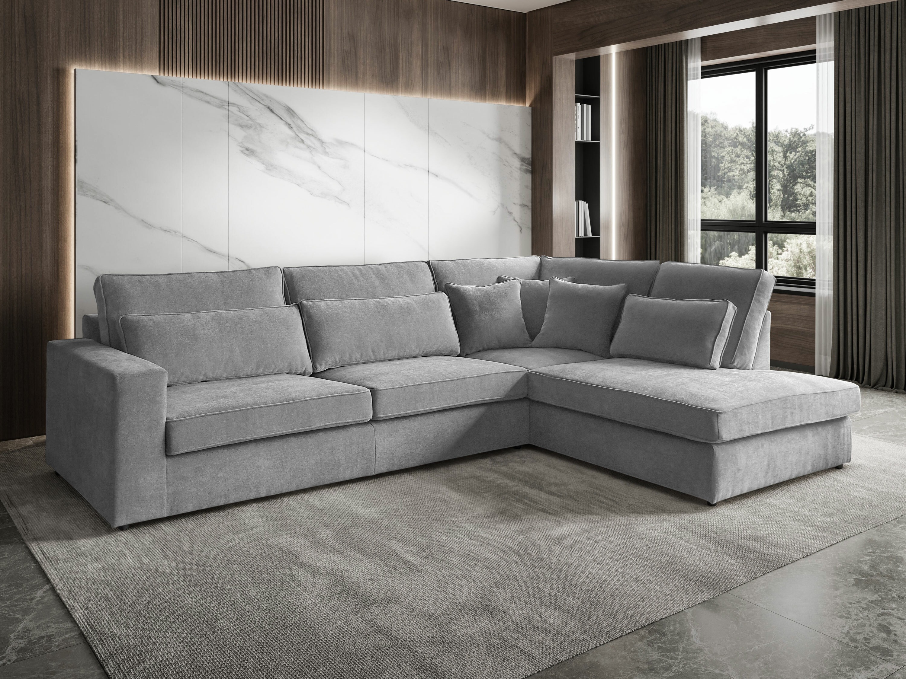 Corner sofa Margate 122 (Sereno 693)