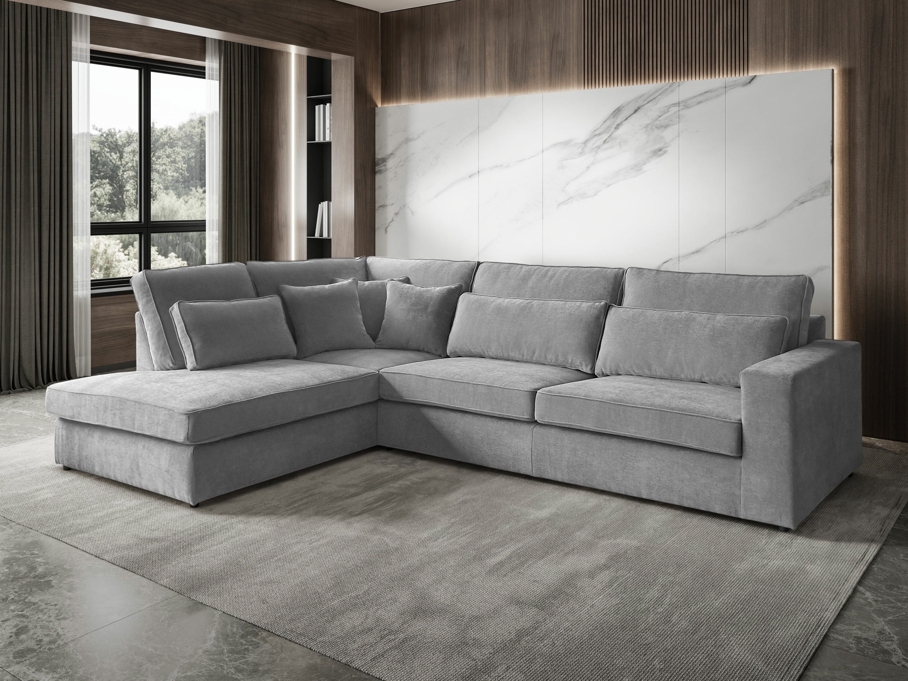 Corner sofa Margate 122 (Sereno 693)