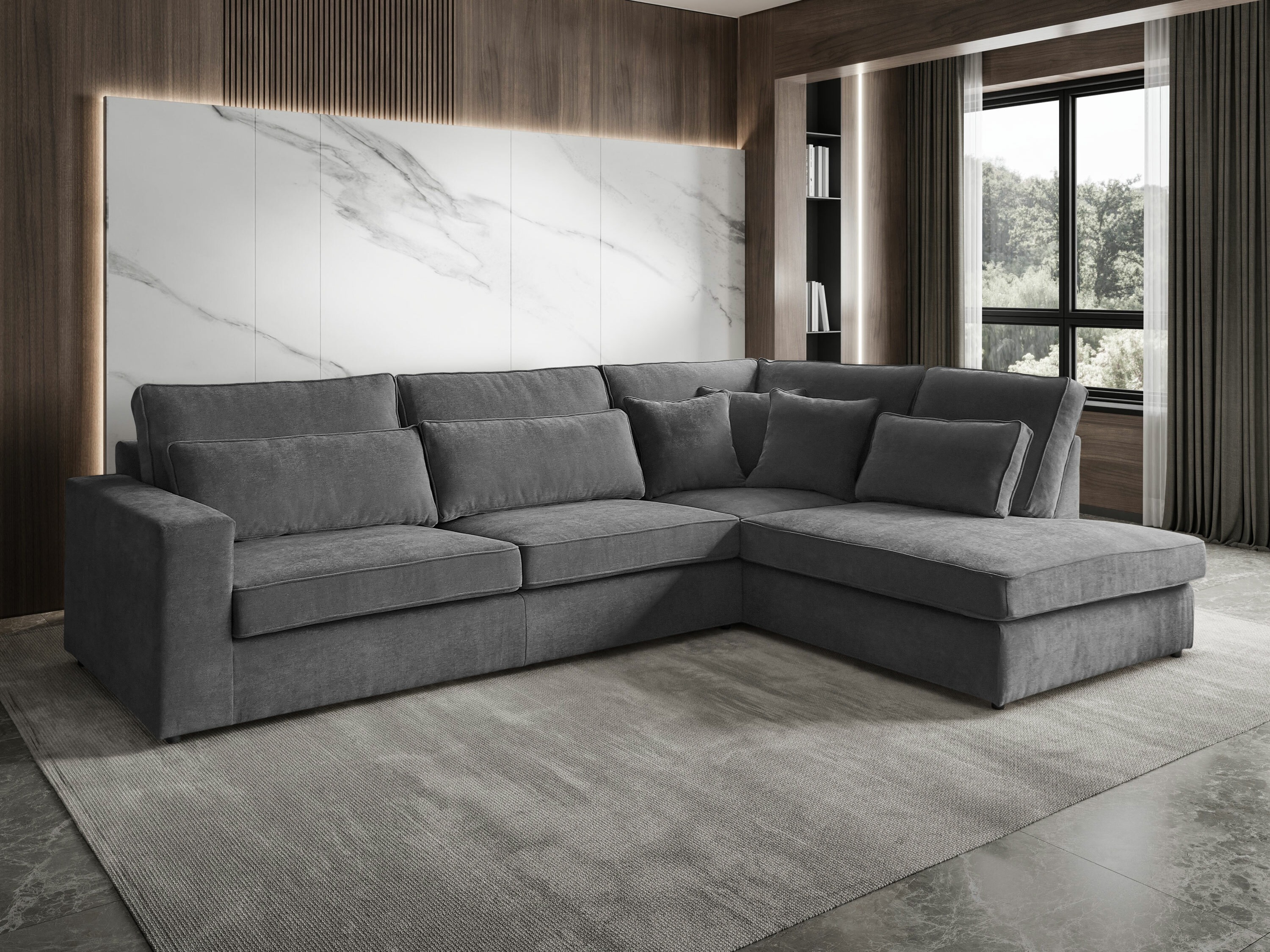 Corner sofa Margate 122 (Sereno 694)