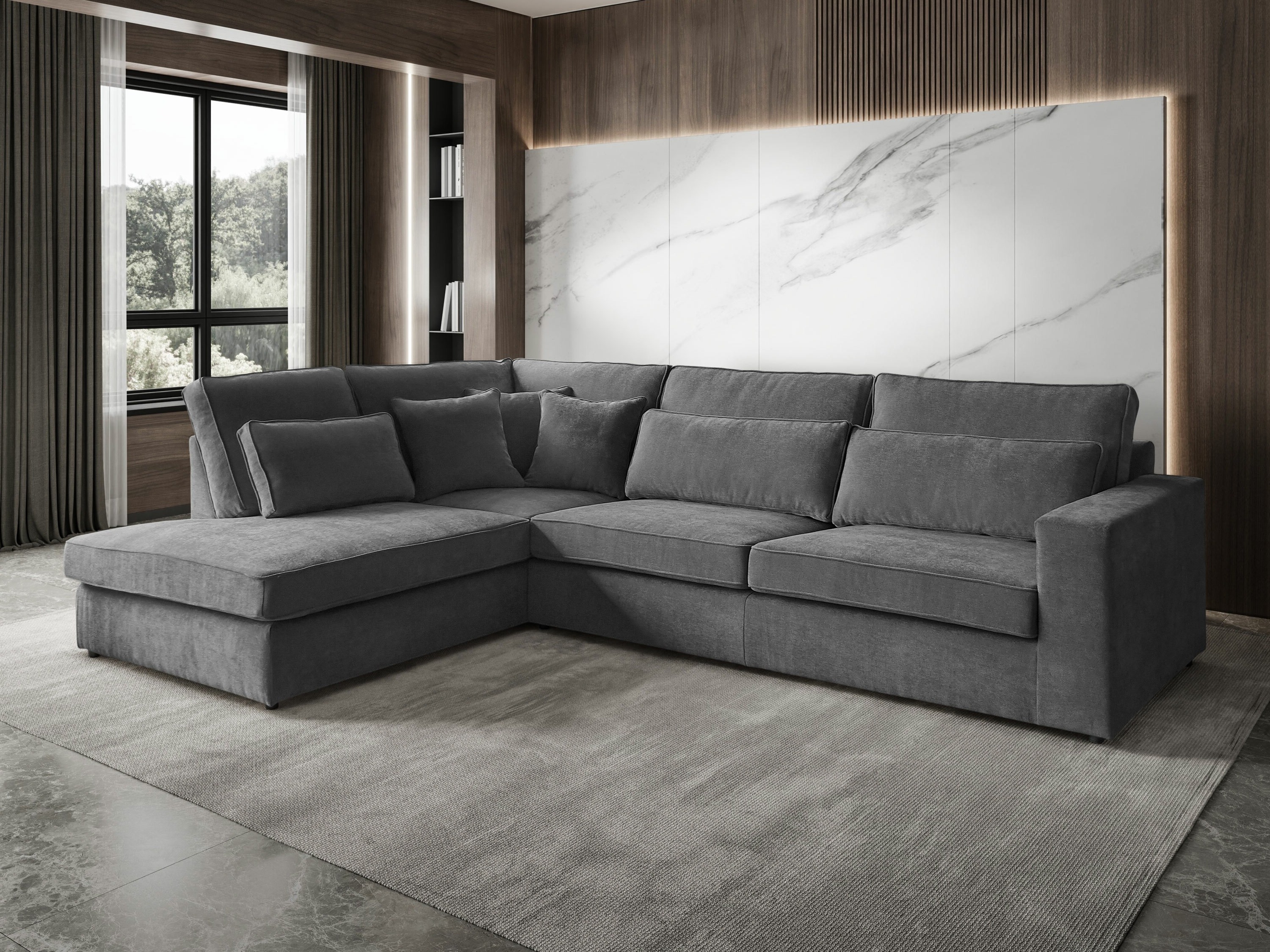 Corner sofa Margate 122 (Sereno 694)