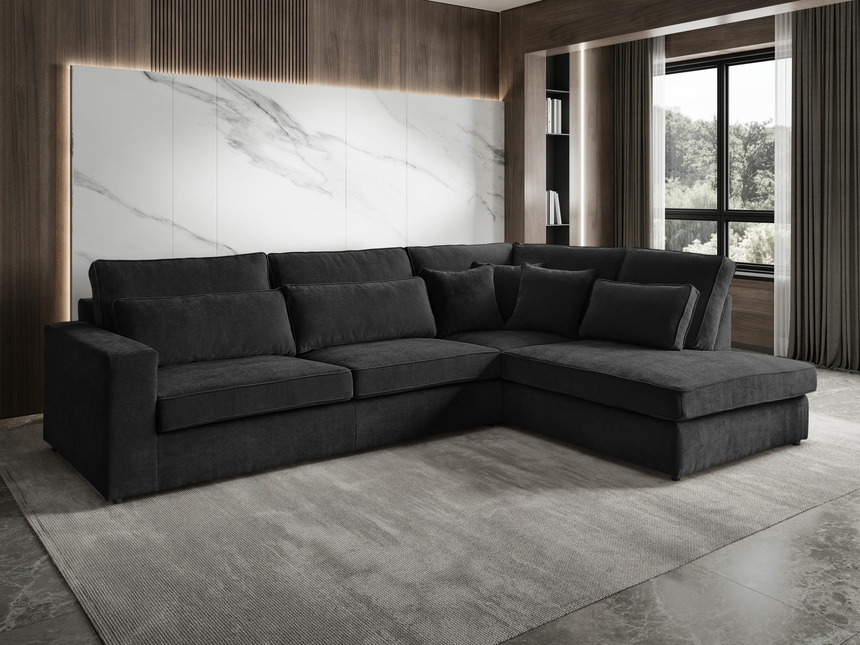 Corner sofa Margate 122 (Sereno 696)