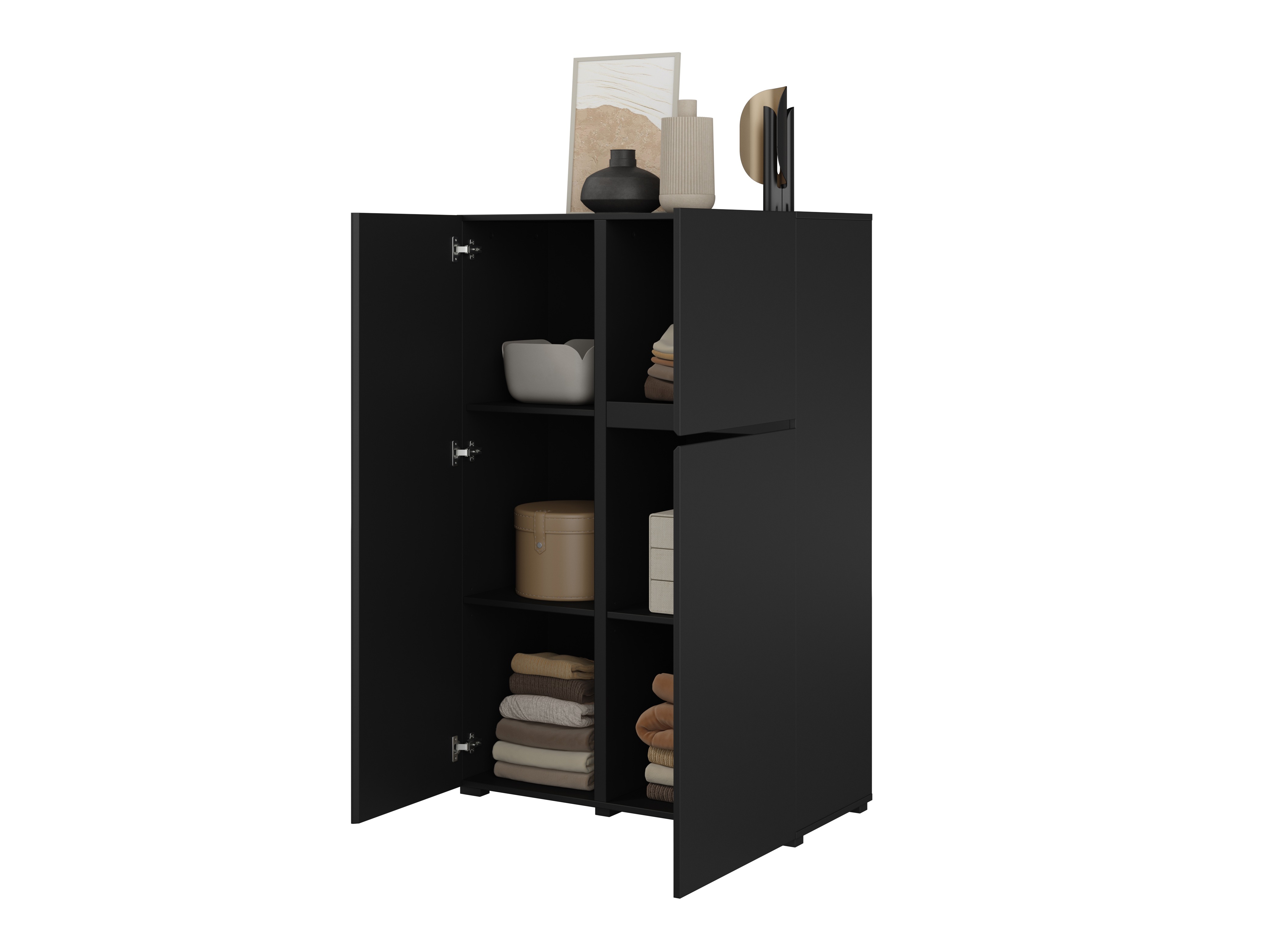 Bookcase Elbleve 102 (Black)