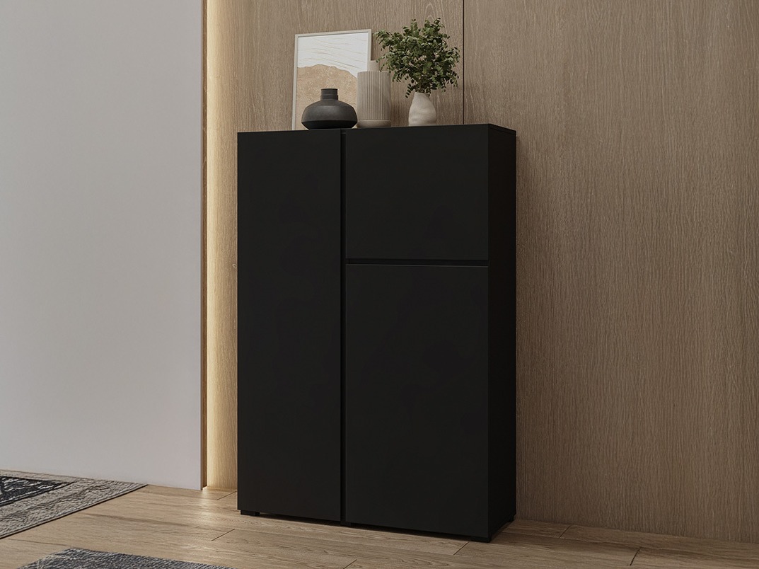 Bookcase Elbleve 102 (Black)