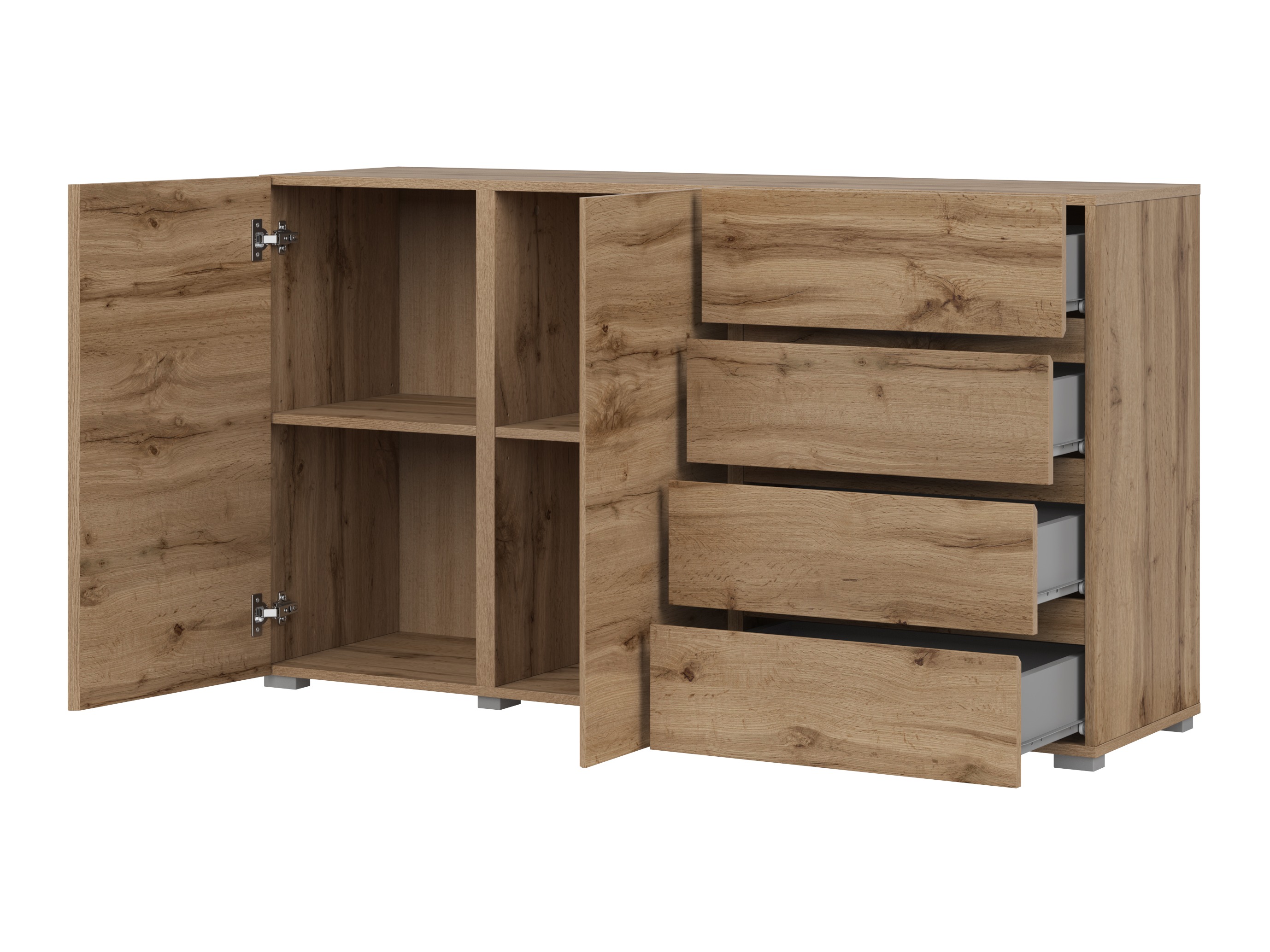 Chest of drawers Elbleve 101 (Wotan Oak)