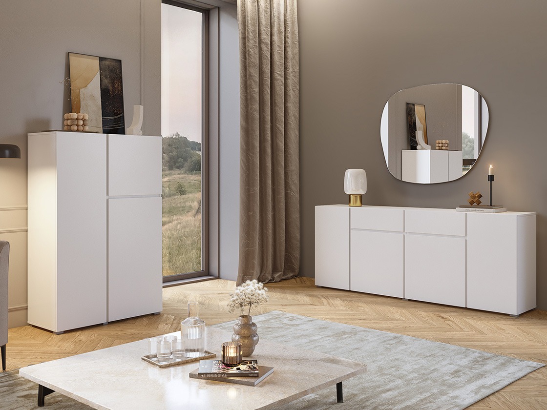 Chest of drawers Elbleve 103 (White)