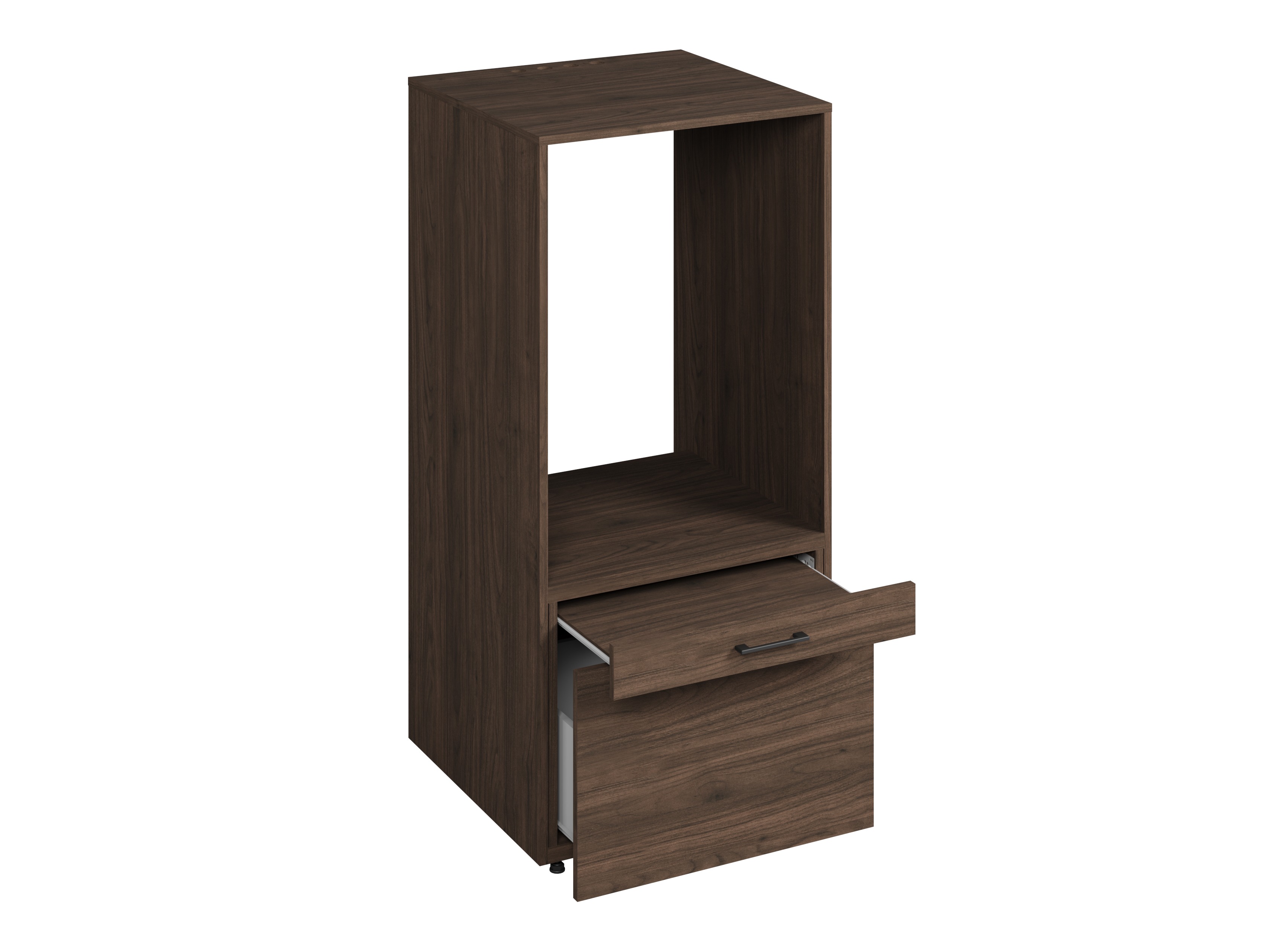 Bathroom shelf Novdele 102 (Walnut)