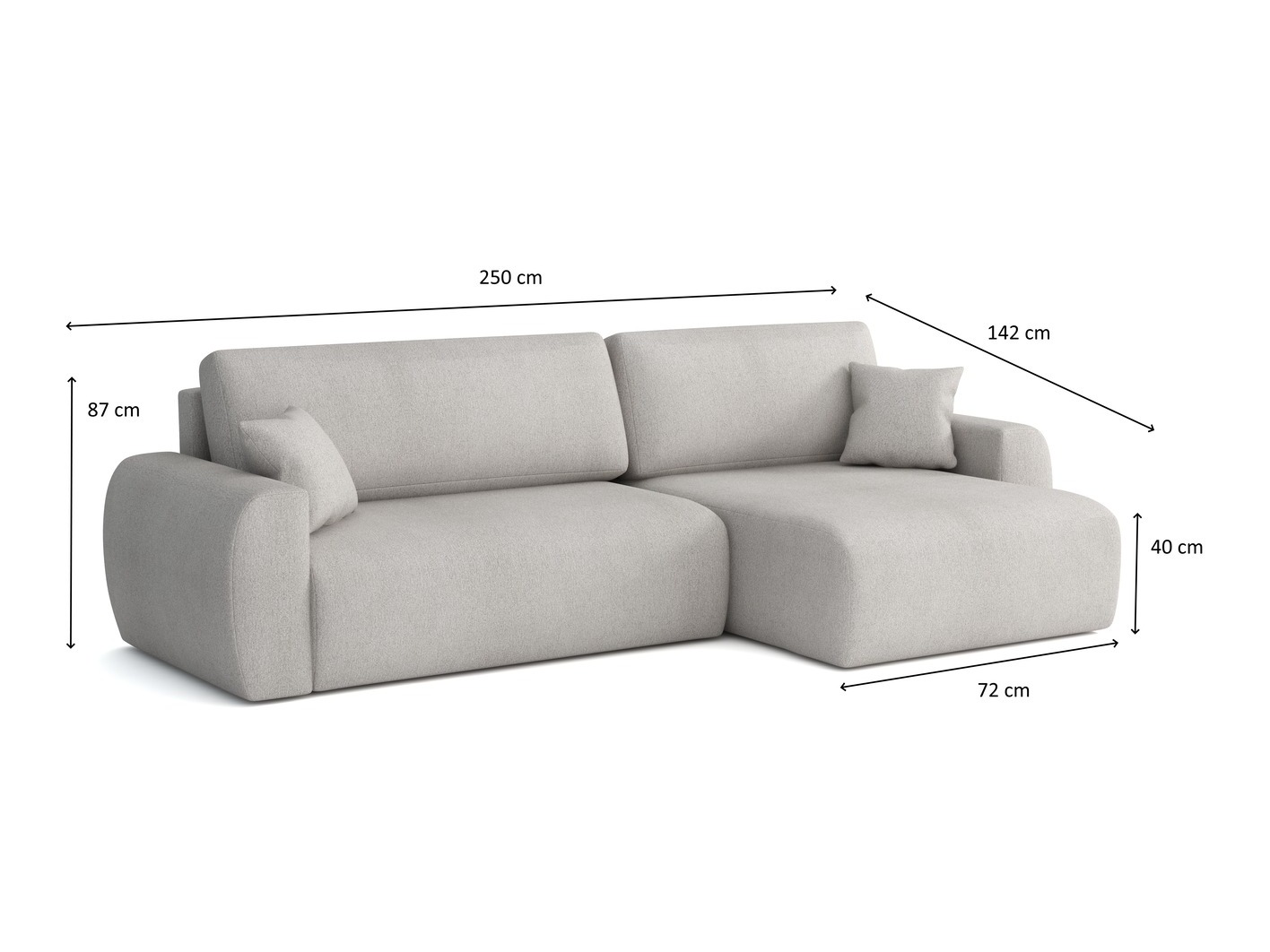 Corner sofa Calexico 102