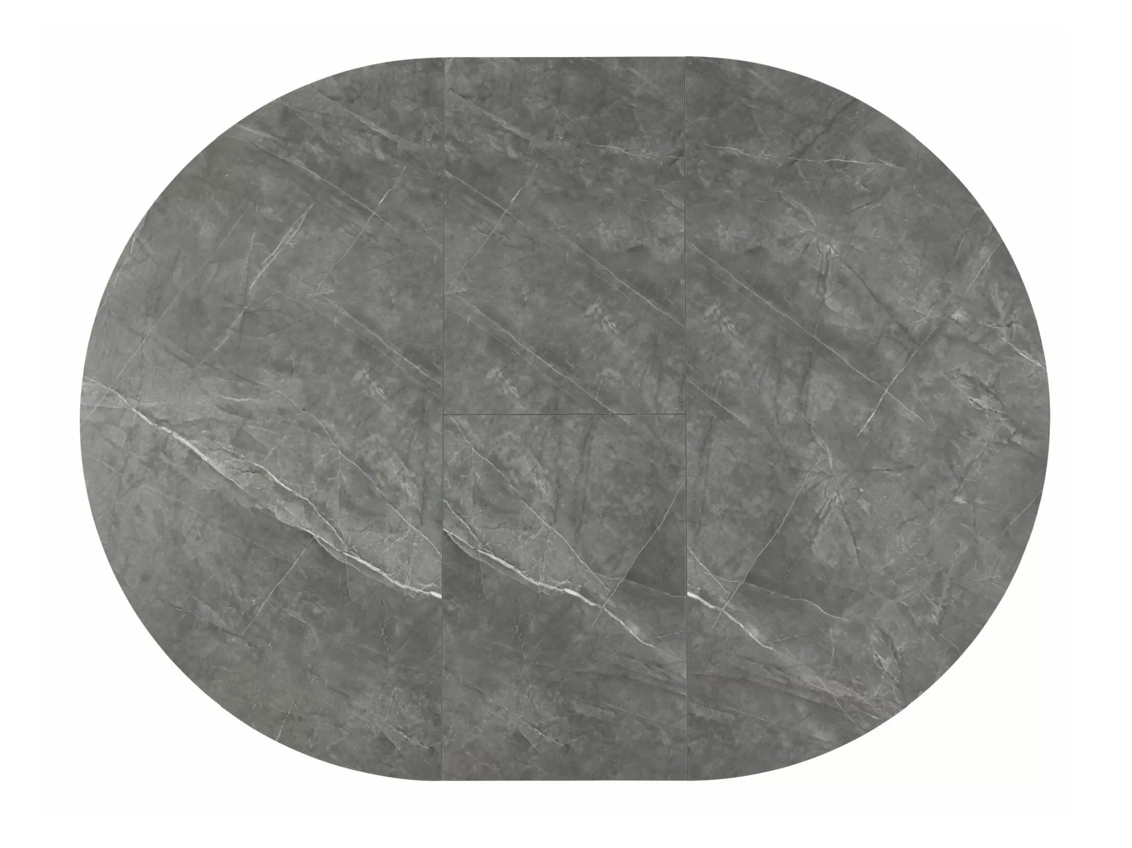 Table Detroit 920 (Grey marble + Black)