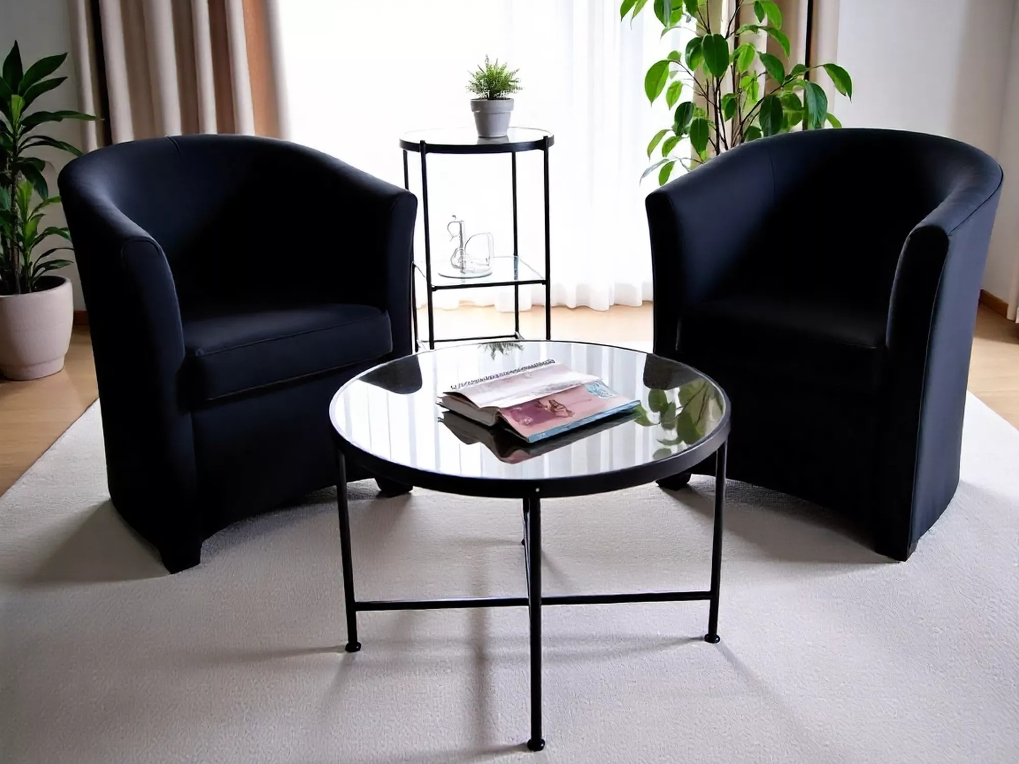Armchair Detroit 924 (Black)