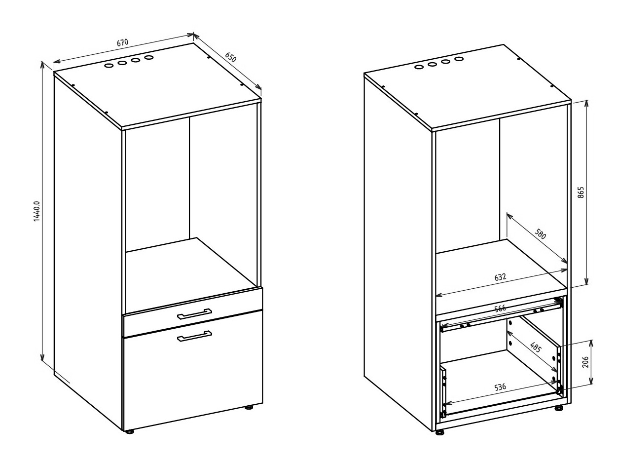 Bathroom shelf Novdele 102 (Cashmere)