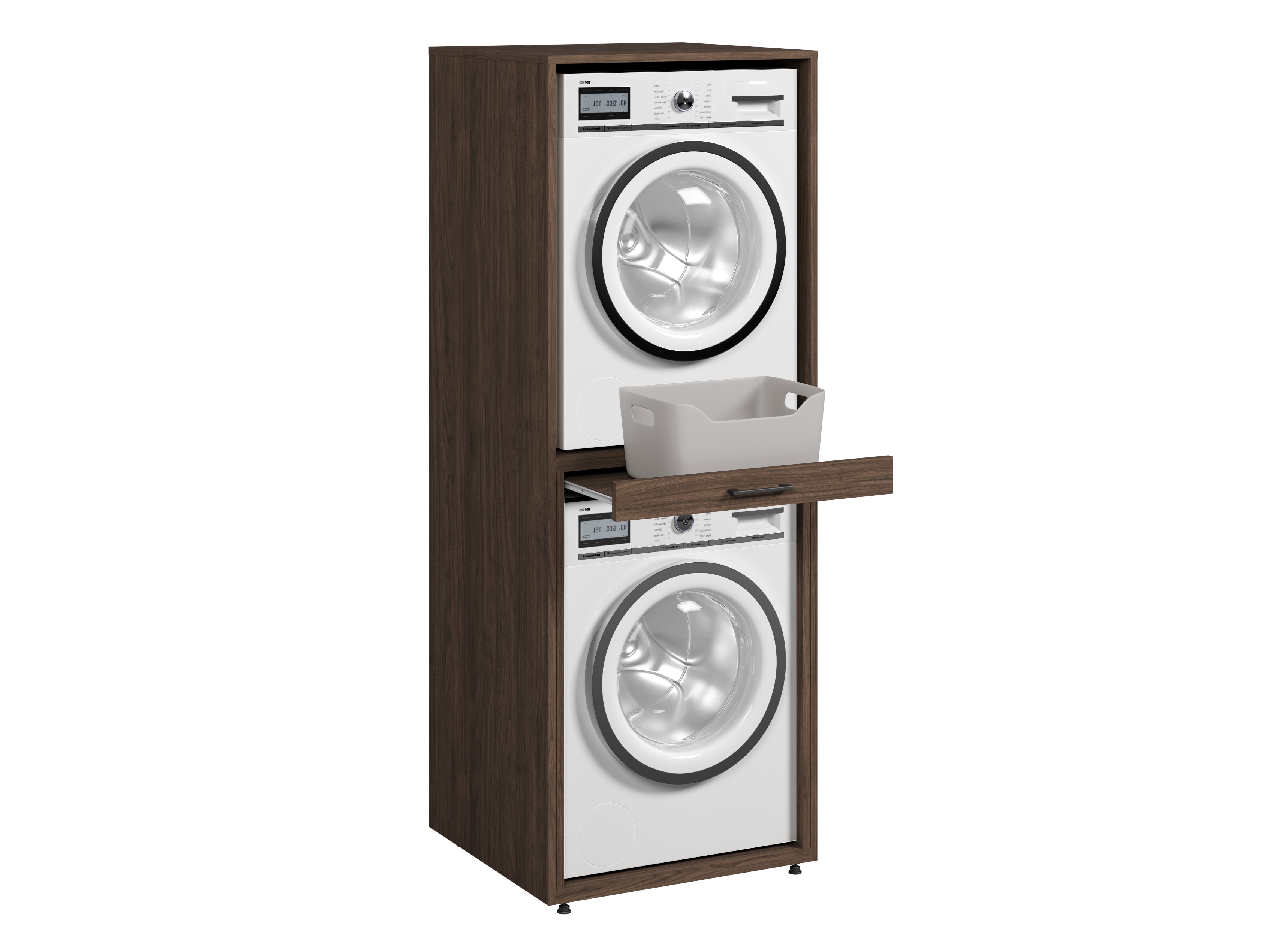 Bathroom shelf Novdele 103 (Walnut)
