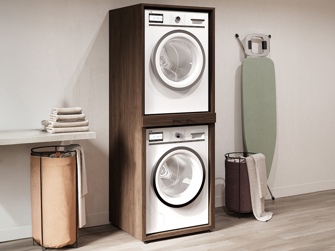 Bathroom shelf Novdele 103 (Walnut)