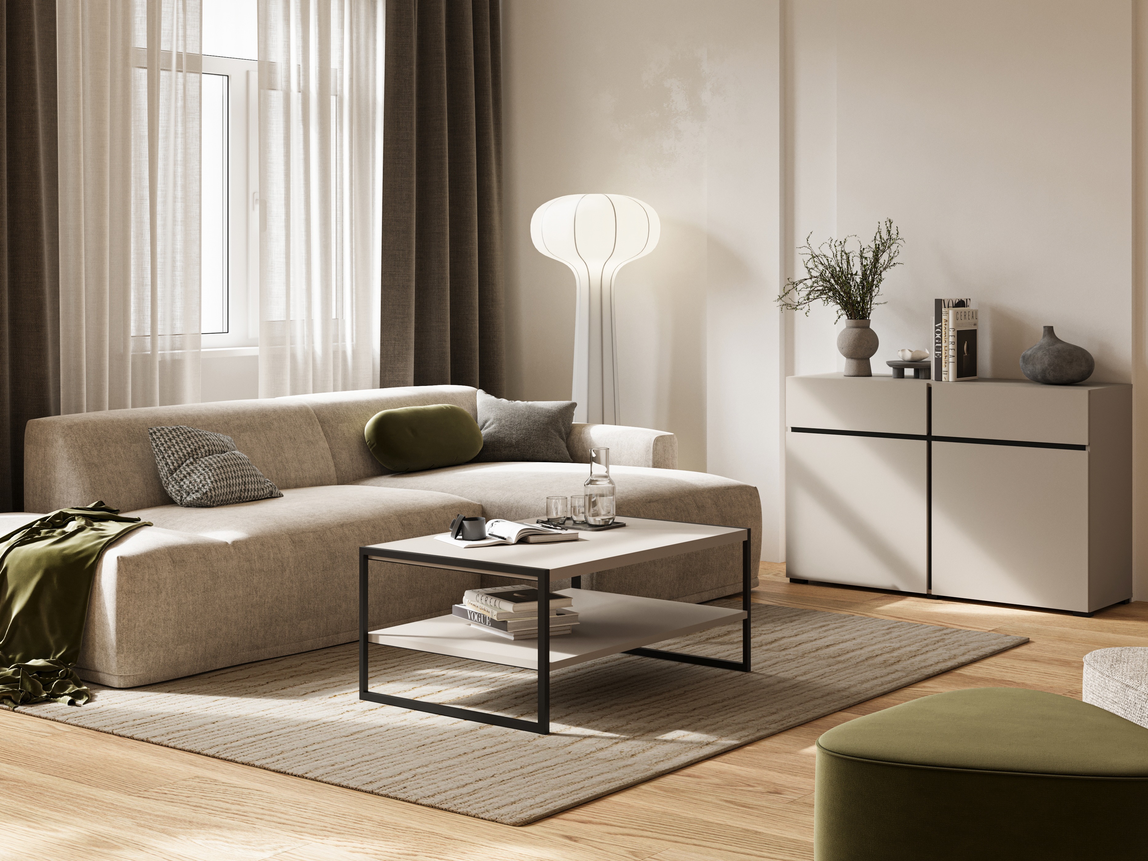 Coffee table Austin 381 (Congo + Black)