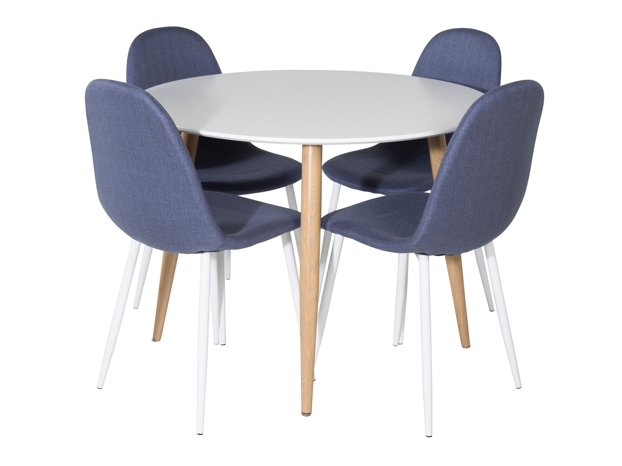Dining set Dallas 291 (Blue + White)