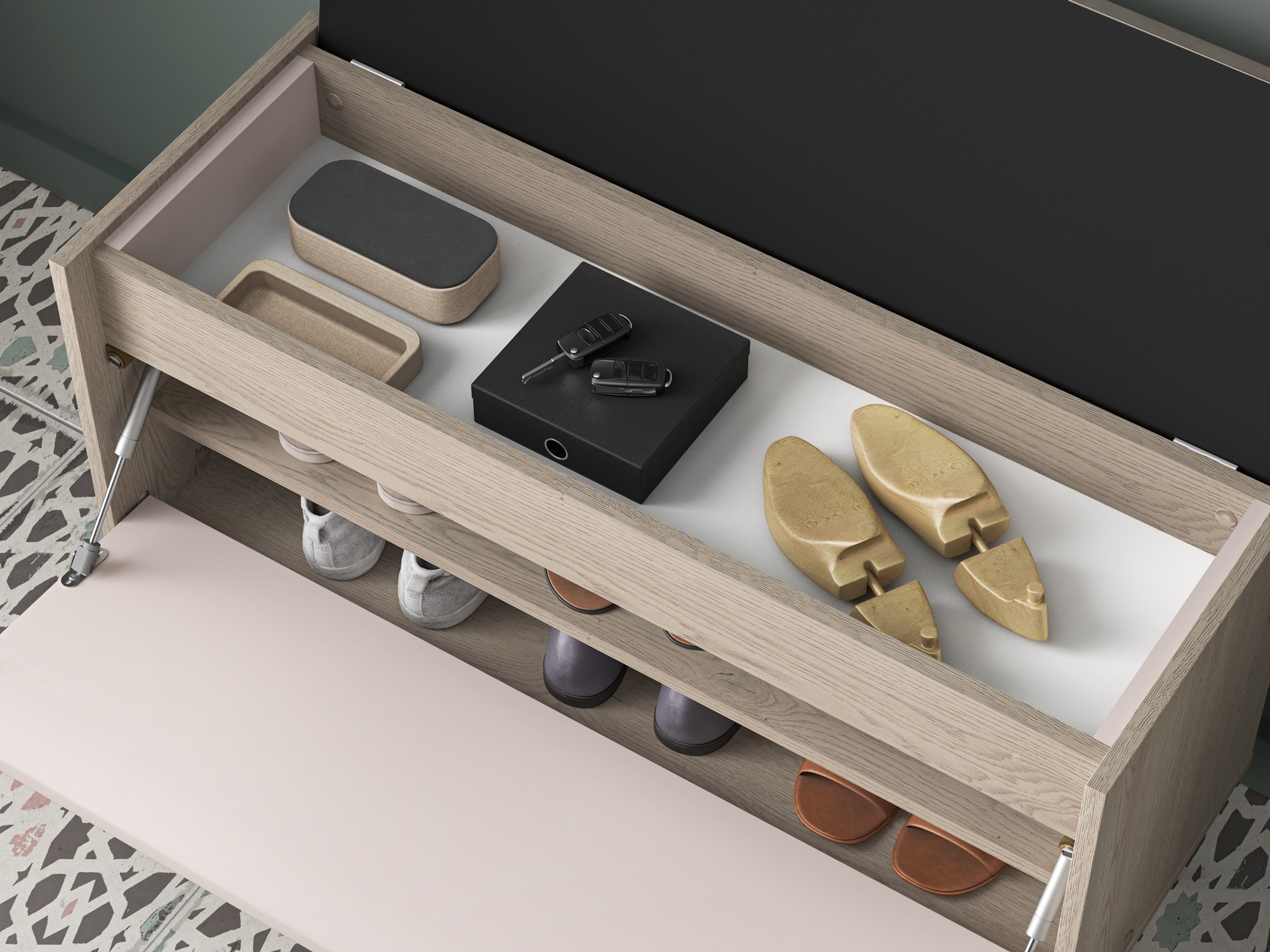 Shoe cabinet Tivorlo 107