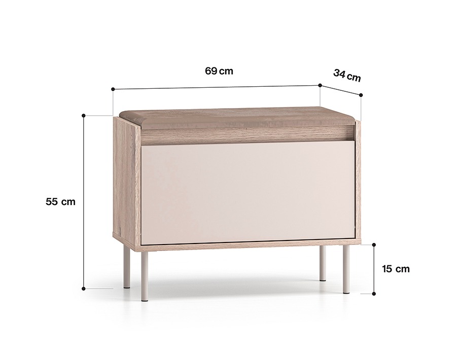 Shoe cabinet Tivorlo 108