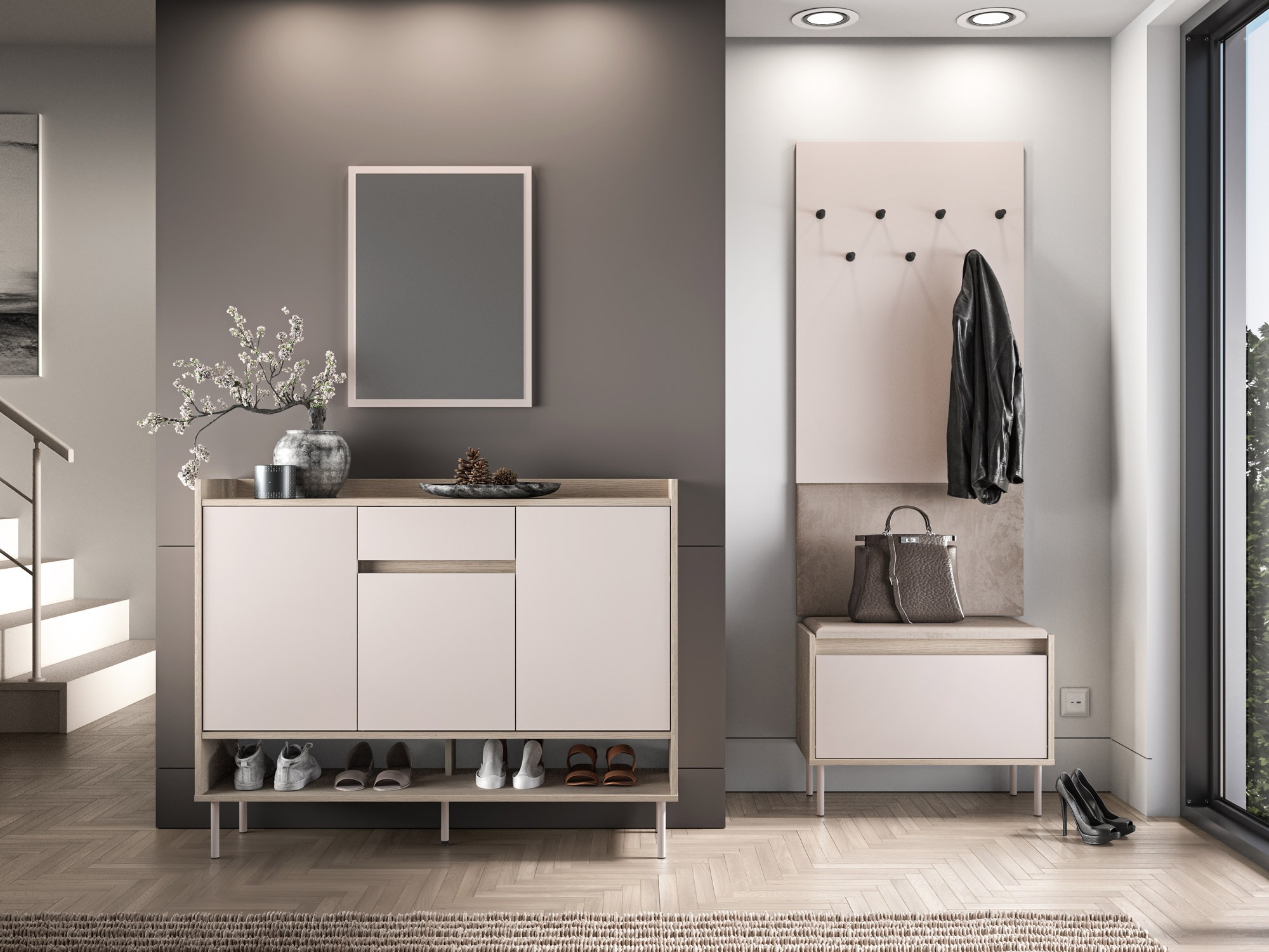 Shoe shelf Tivorlo 104