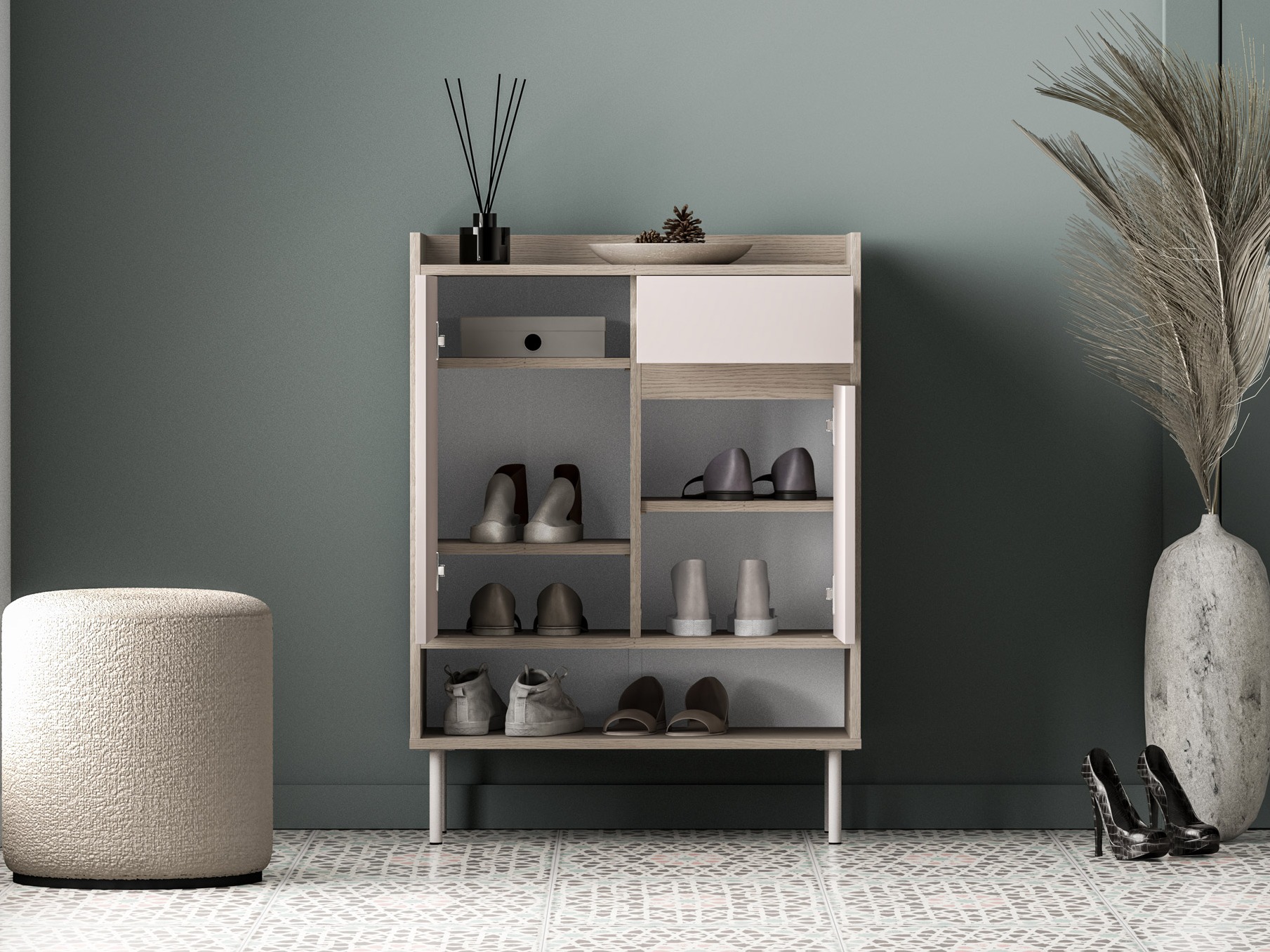 Shoe shelf Tivorlo 105