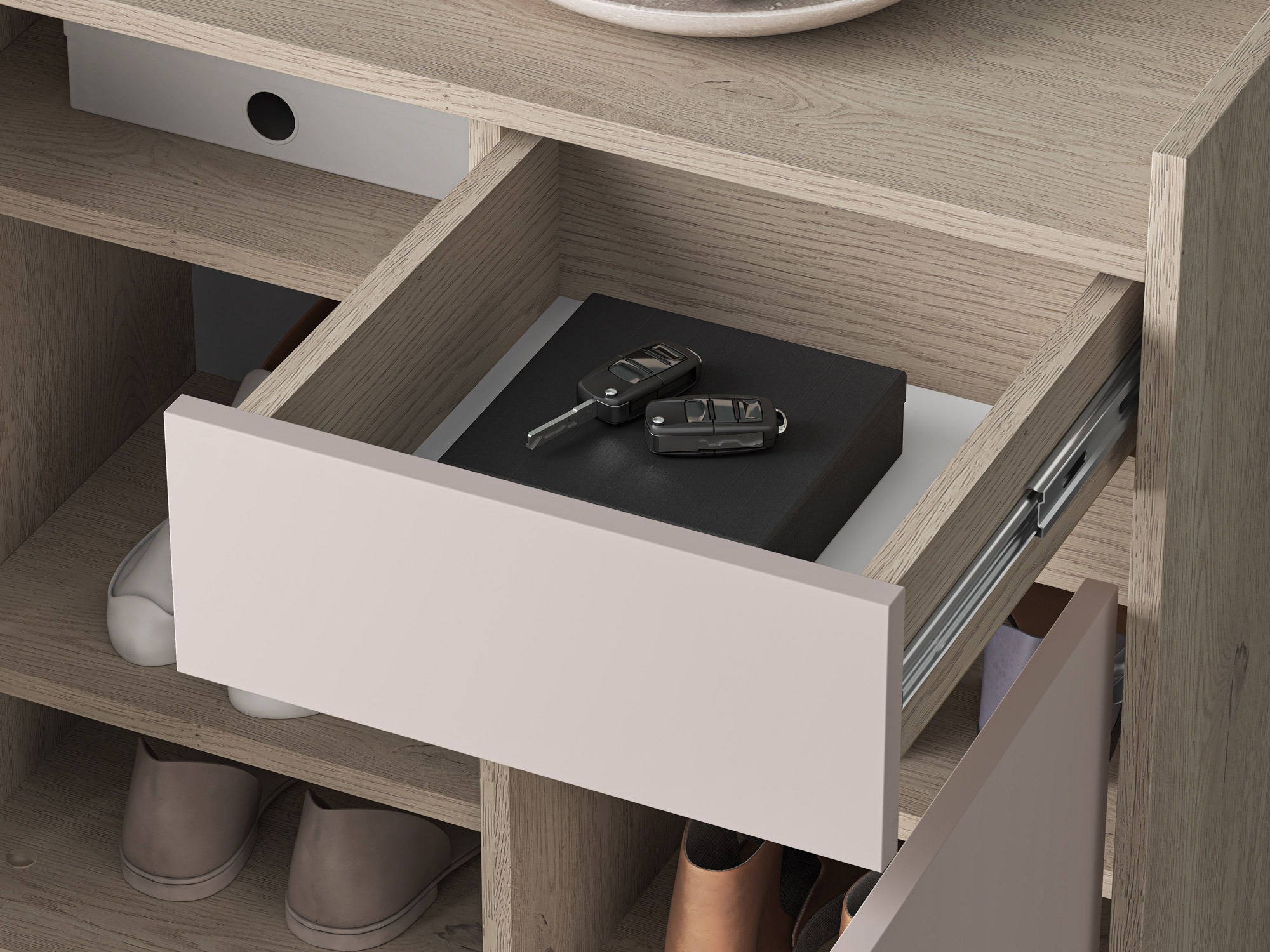 Shoe shelf Tivorlo 105