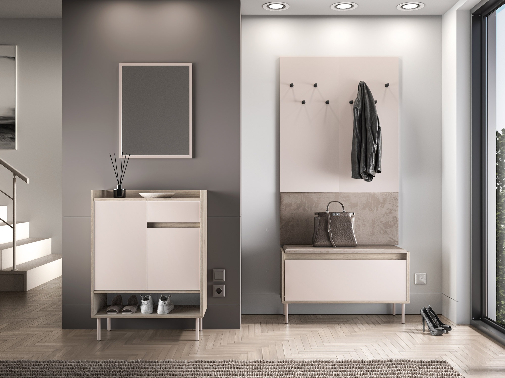 Shoe shelf Tivorlo 105