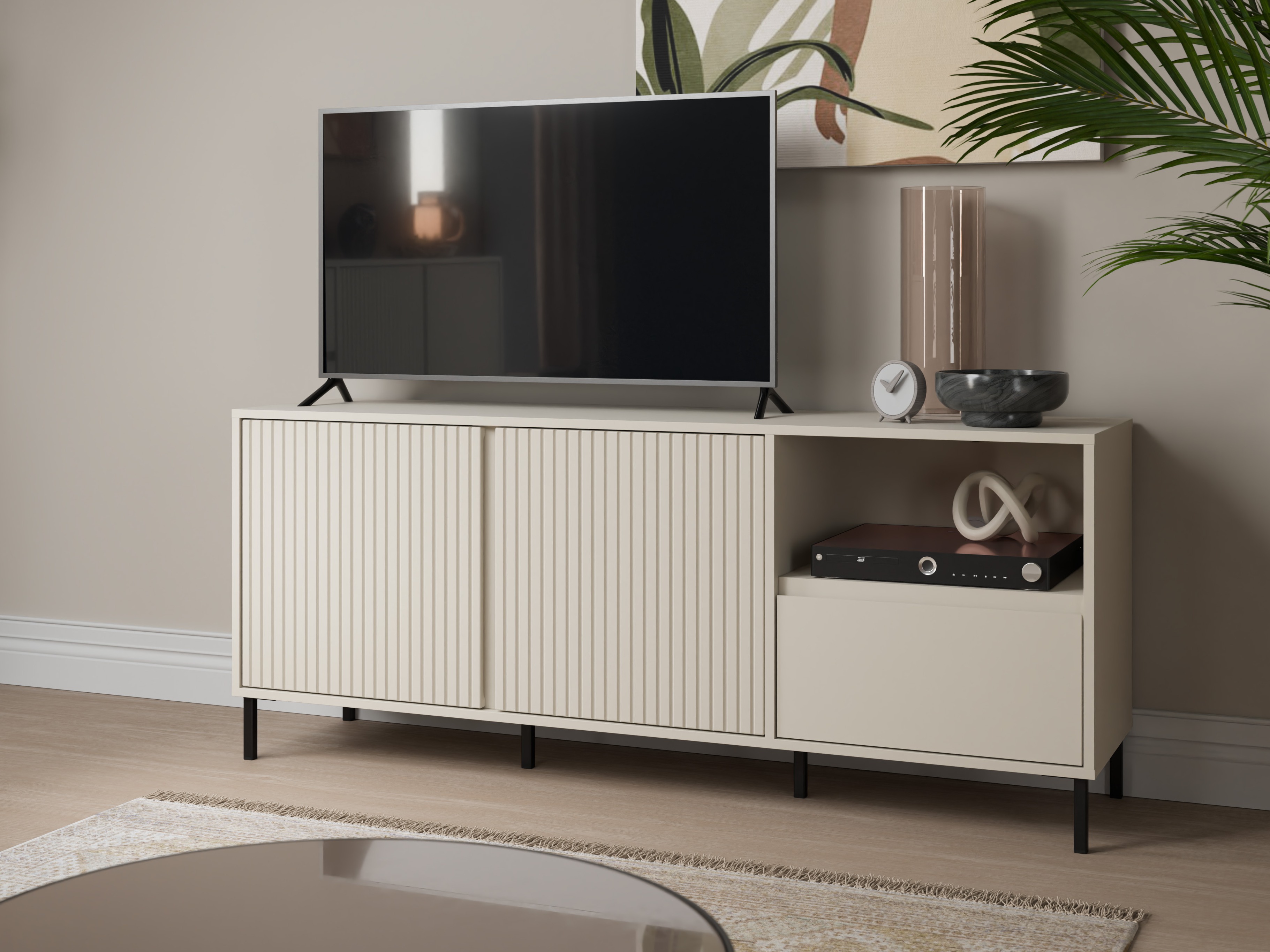 TV stand Ruvrevi 100 (Cashmere)