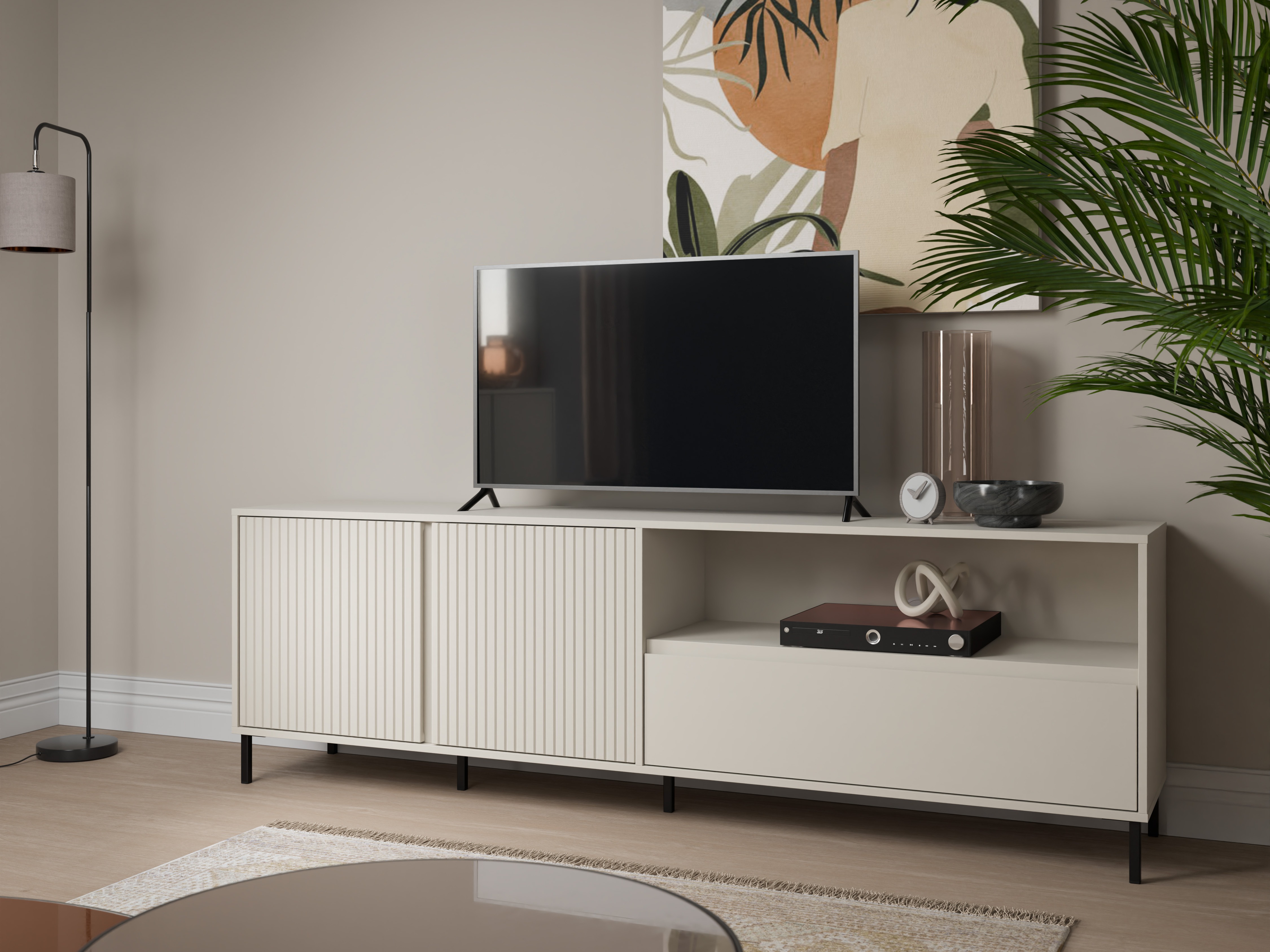 TV stand Ruvrevi 101 (Cashmere)