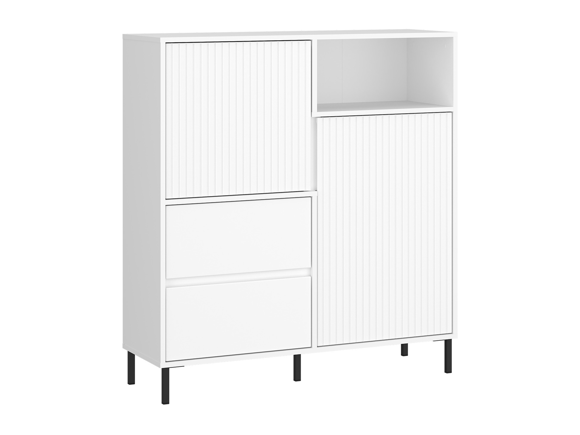 Chest of drawers Ruvrevi 104 (White)