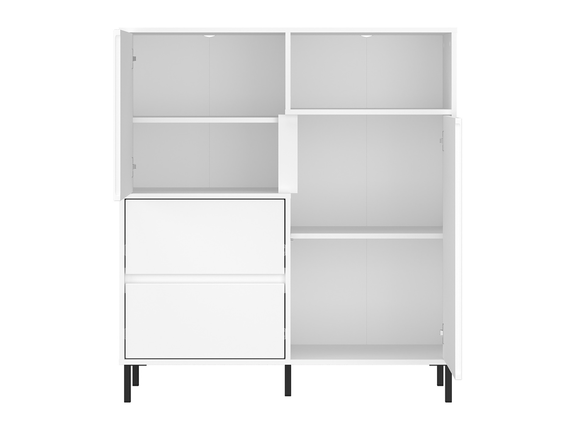 Chest of drawers Ruvrevi 104 (White)