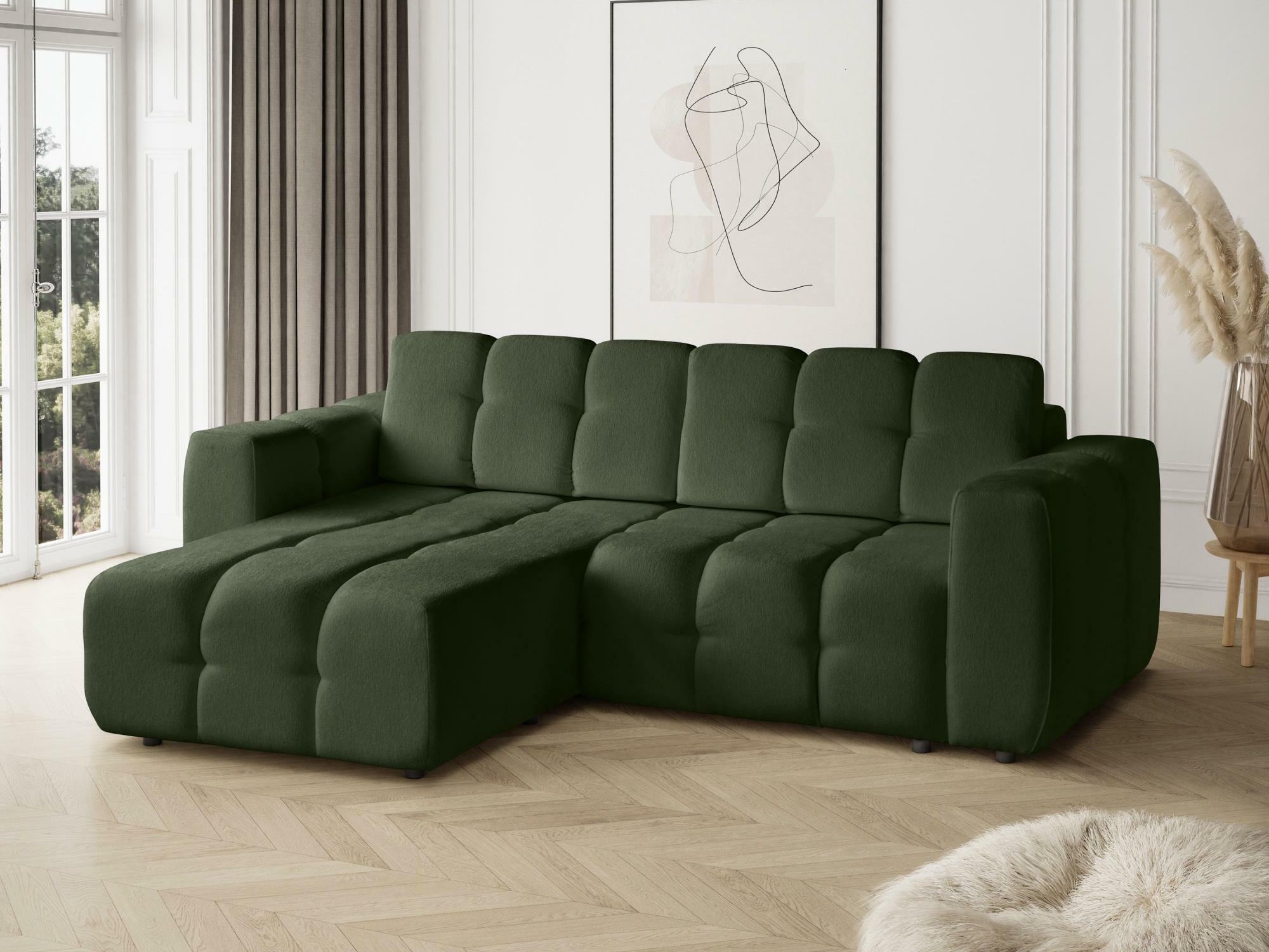 Corner sofa Margate 129 (Raven 78)