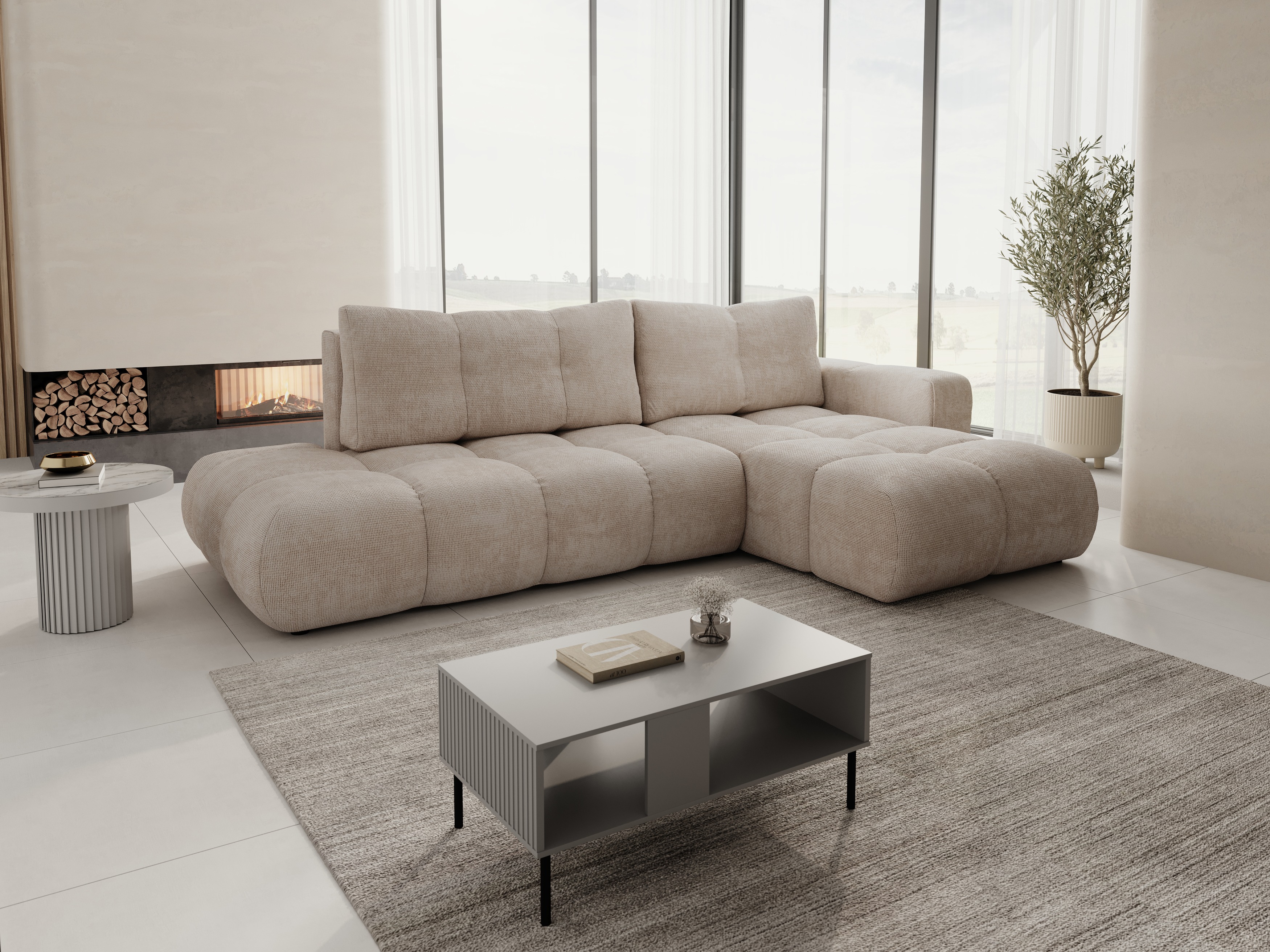 Corner sofa Kingston 156 (Flow 02)