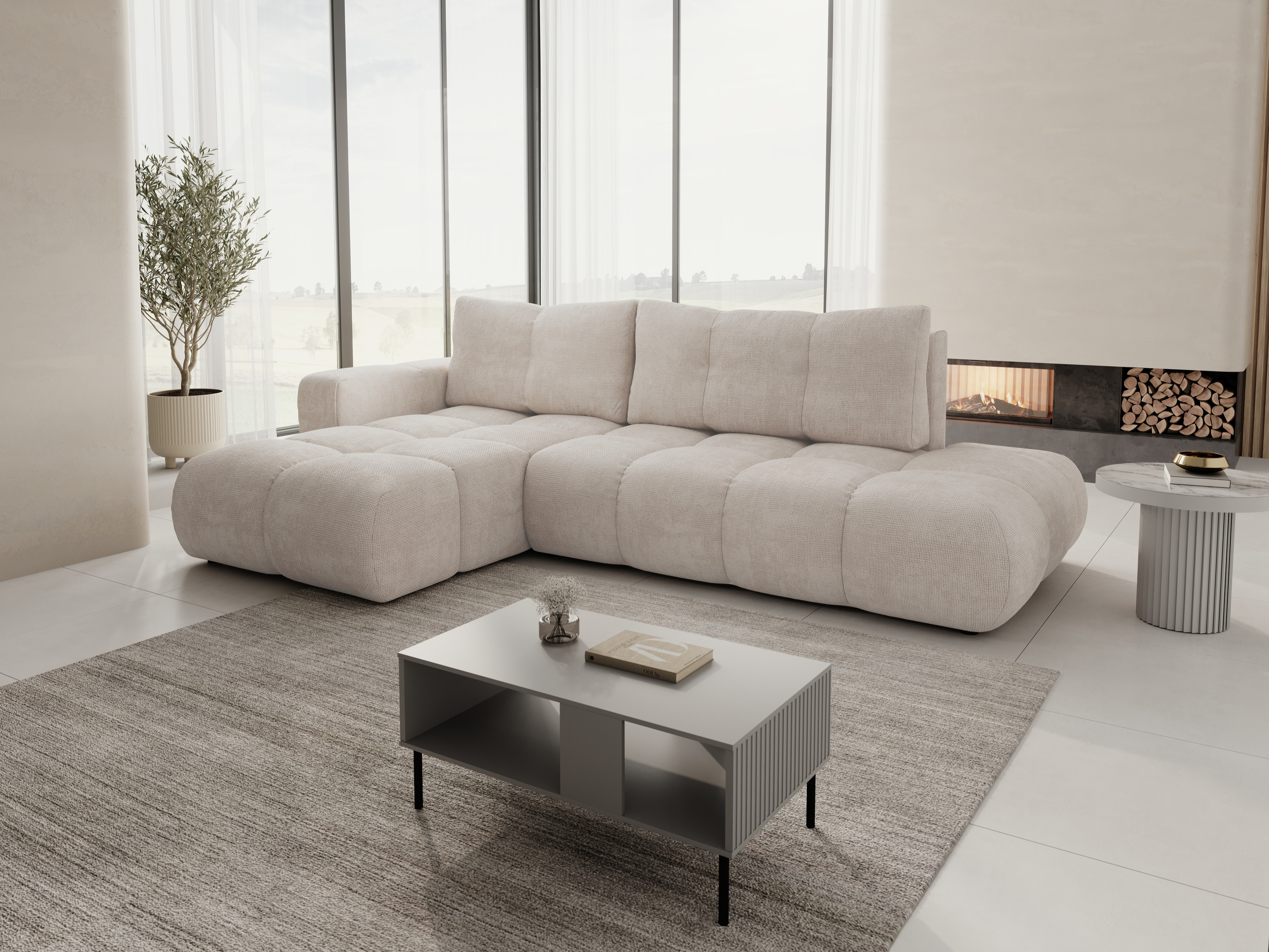 Corner sofa Kingston 156 (Flow 03)