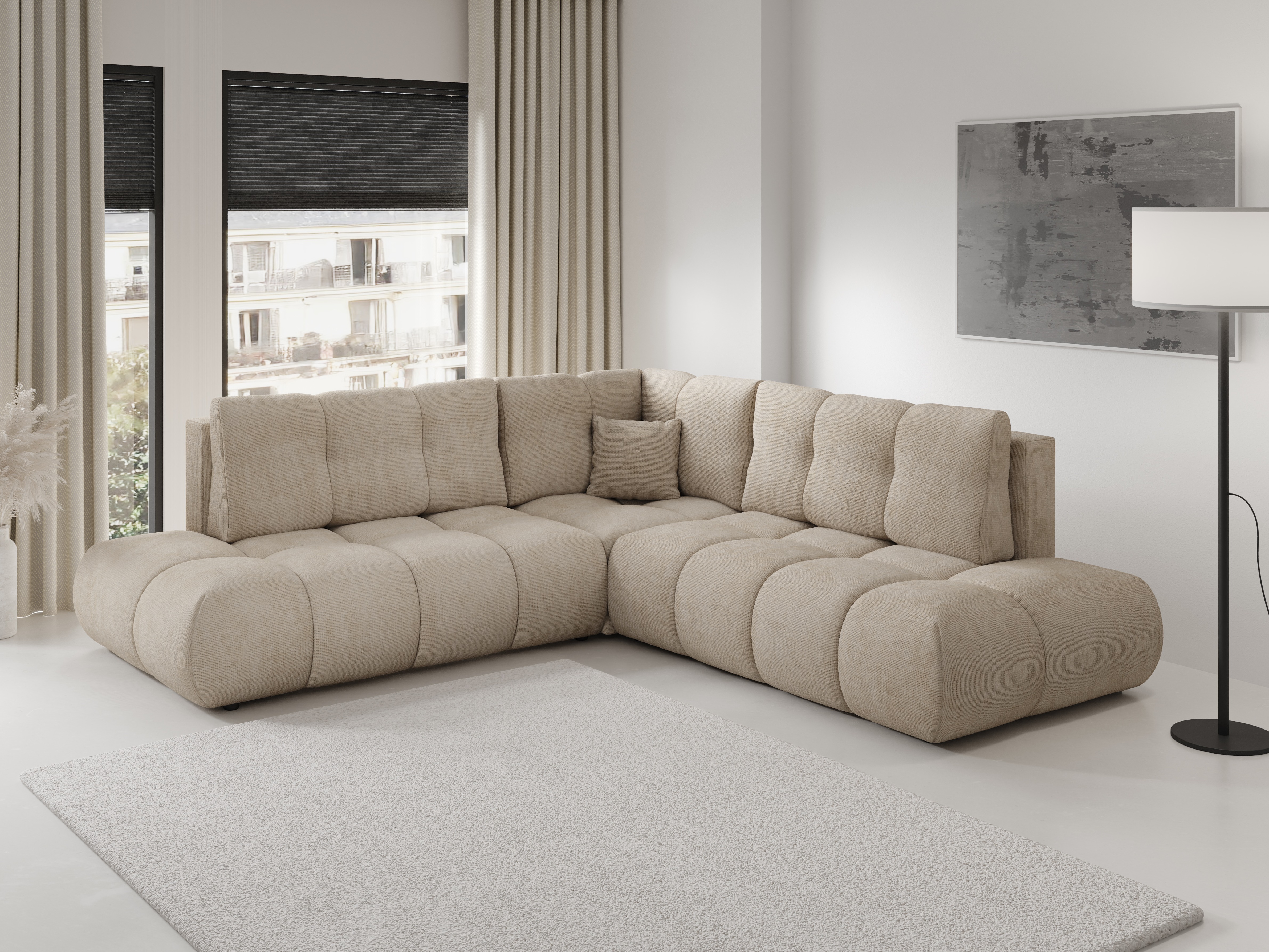 Corner sofa Kingston 197 (Flow 02)