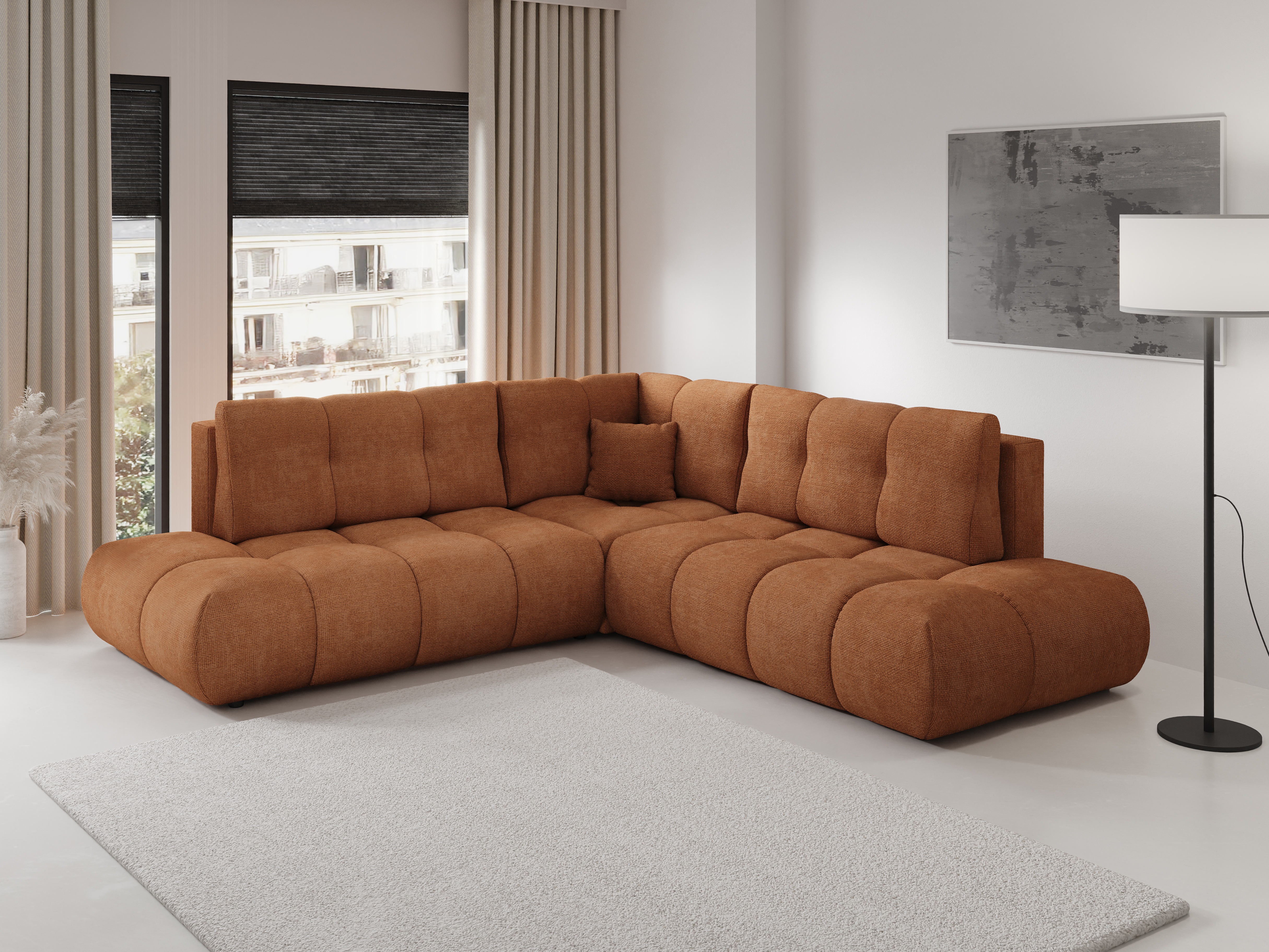 Corner sofa Kingston 197 (Flow 09)