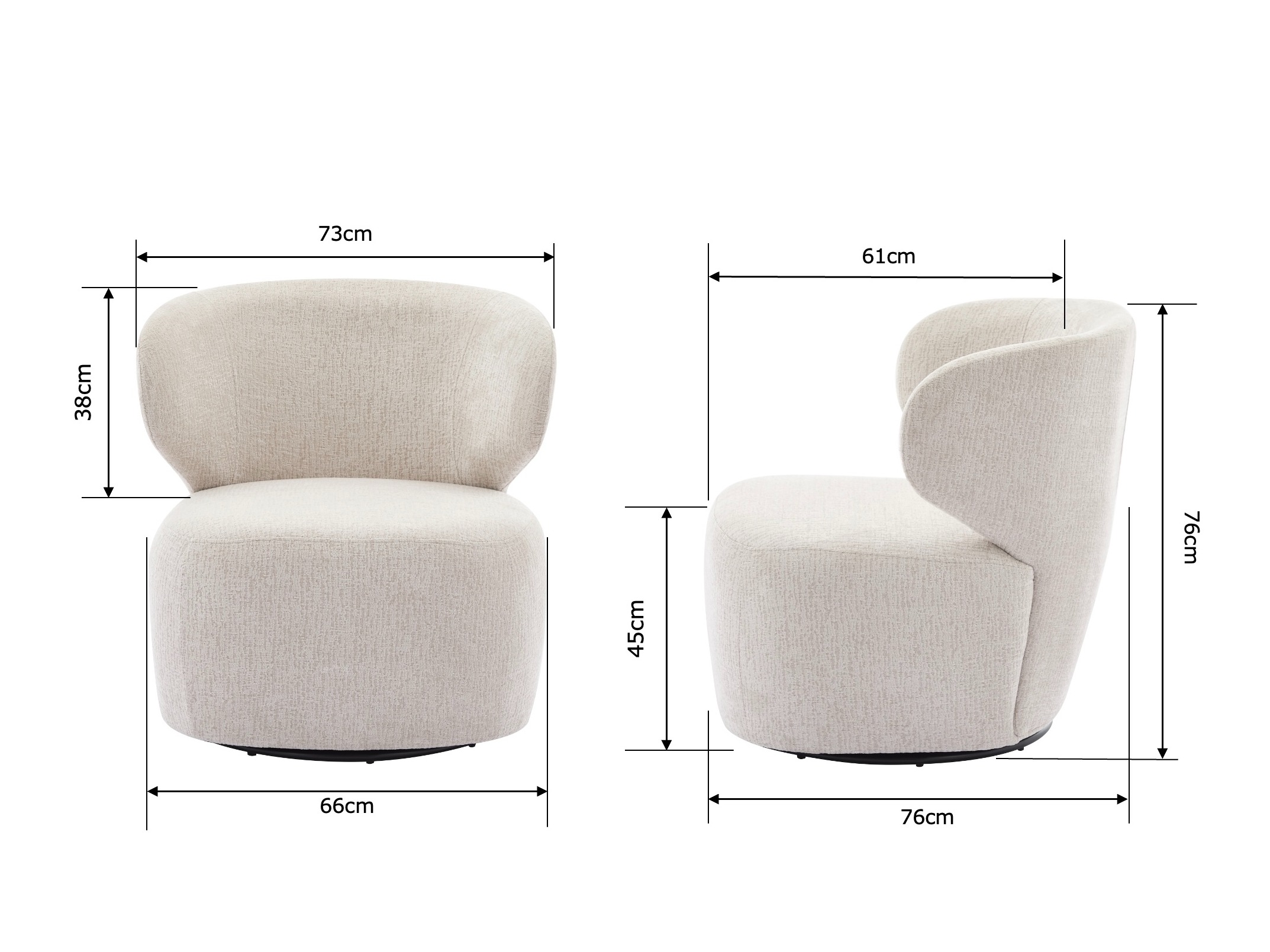 Armchair Comfivo Domos