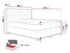 Continental bed Baltimore 117 (Spirit 13)