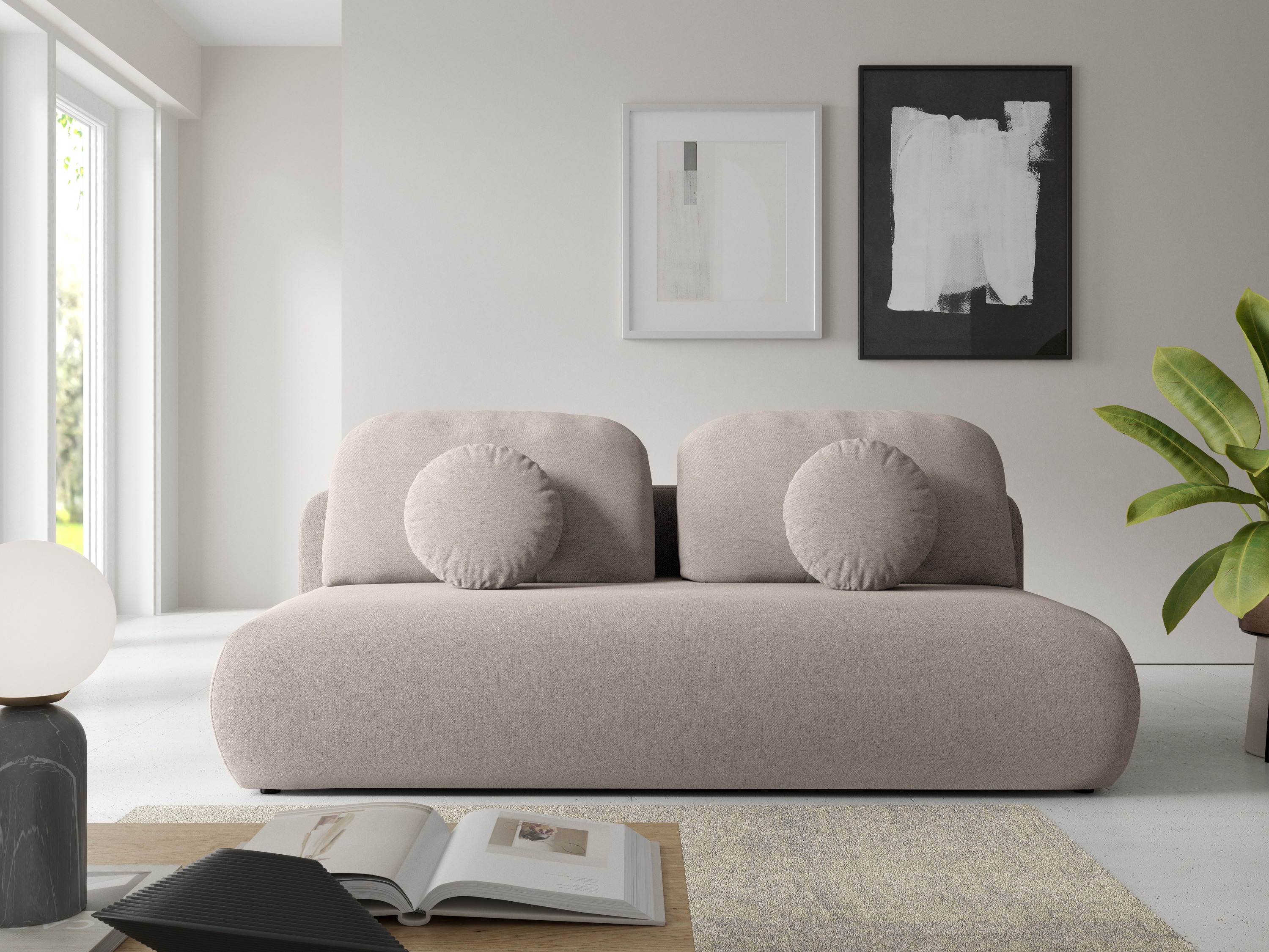 Sofa bed Arcadia 102 (Neve 04)