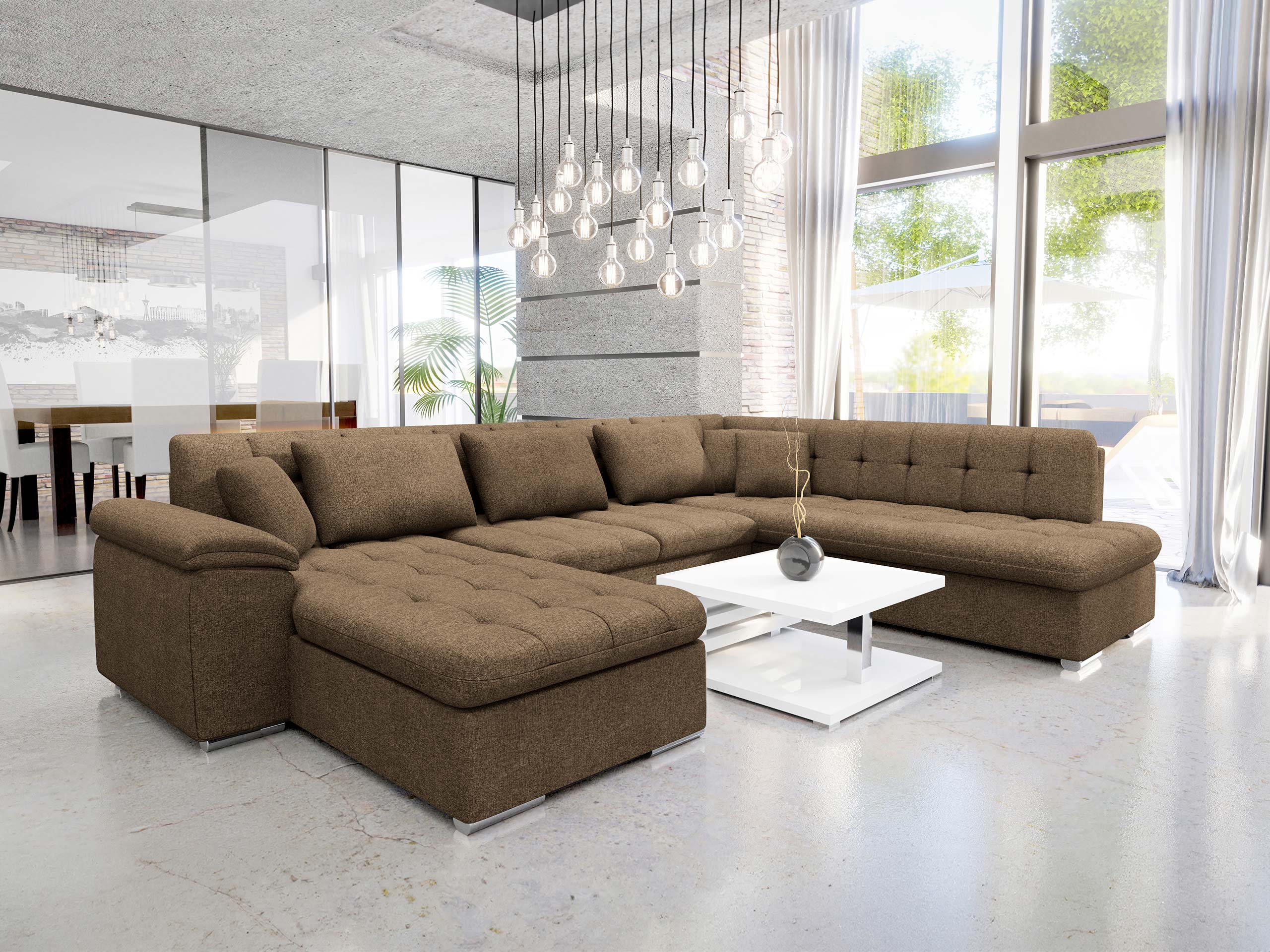 Corner sofa Comfivo 128 (Left)