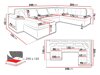 Corner sofa Comfivo 141 (Soft 011 + Lux 05 + Lux 06)