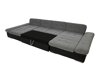 Corner sofa Comfivo 240 (Maya 09 + Mokka 71)