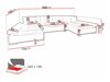 Corner sofa Comfivo 240 (Miu 2058 + Miu 2059)