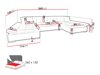 Corner sofa Comfivo 240 (Piano 17)