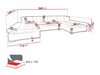 Corner sofa Comfivo 240 (Tracy 211.01)