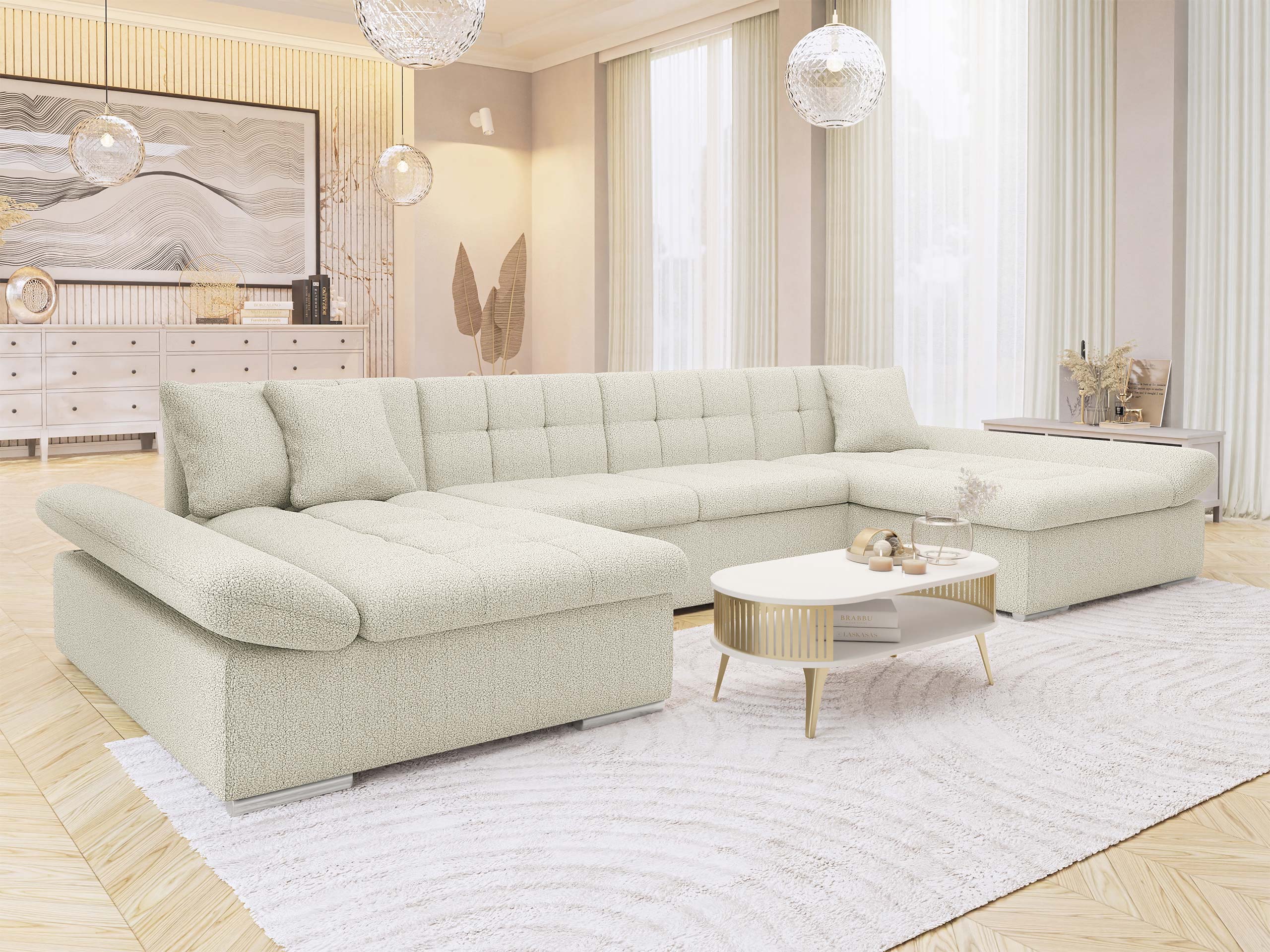 Corner sofa Comfivo Ficus II (Manza 04)