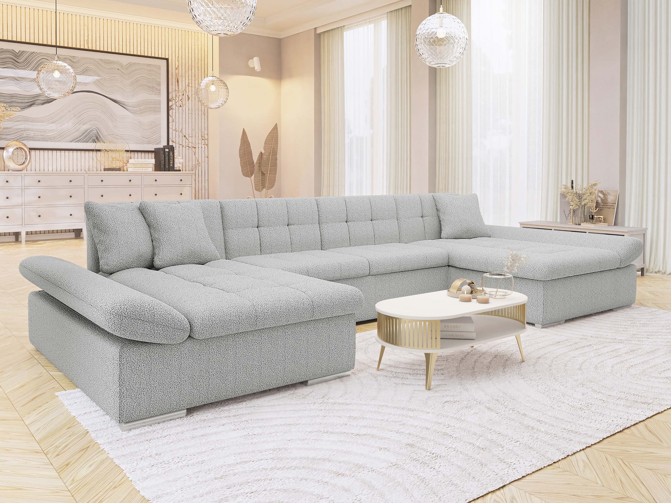 Corner sofa Comfivo Ficus II (Manza 83)