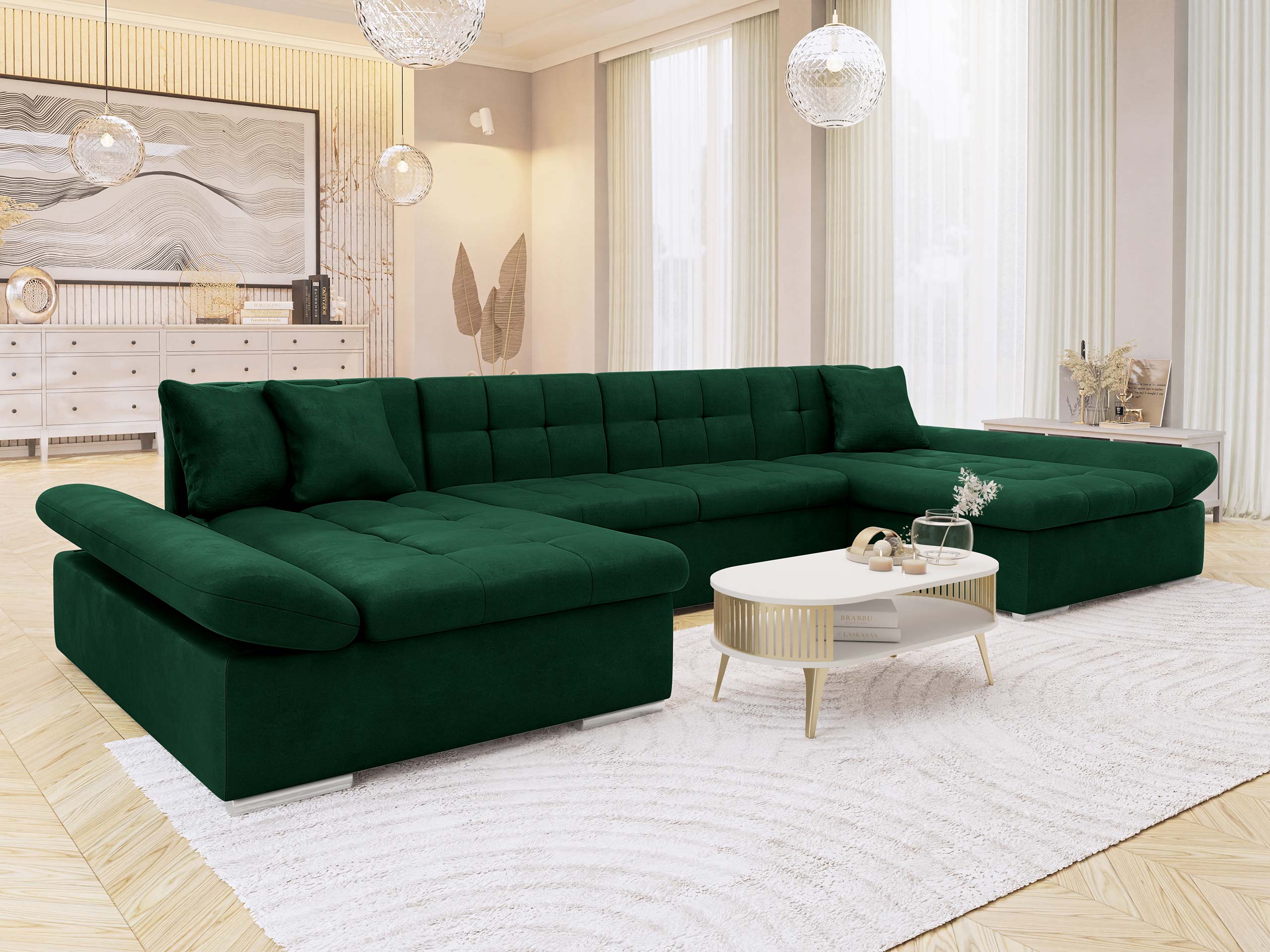 Corner sofa Comfivo Ficus II (Piano 26)